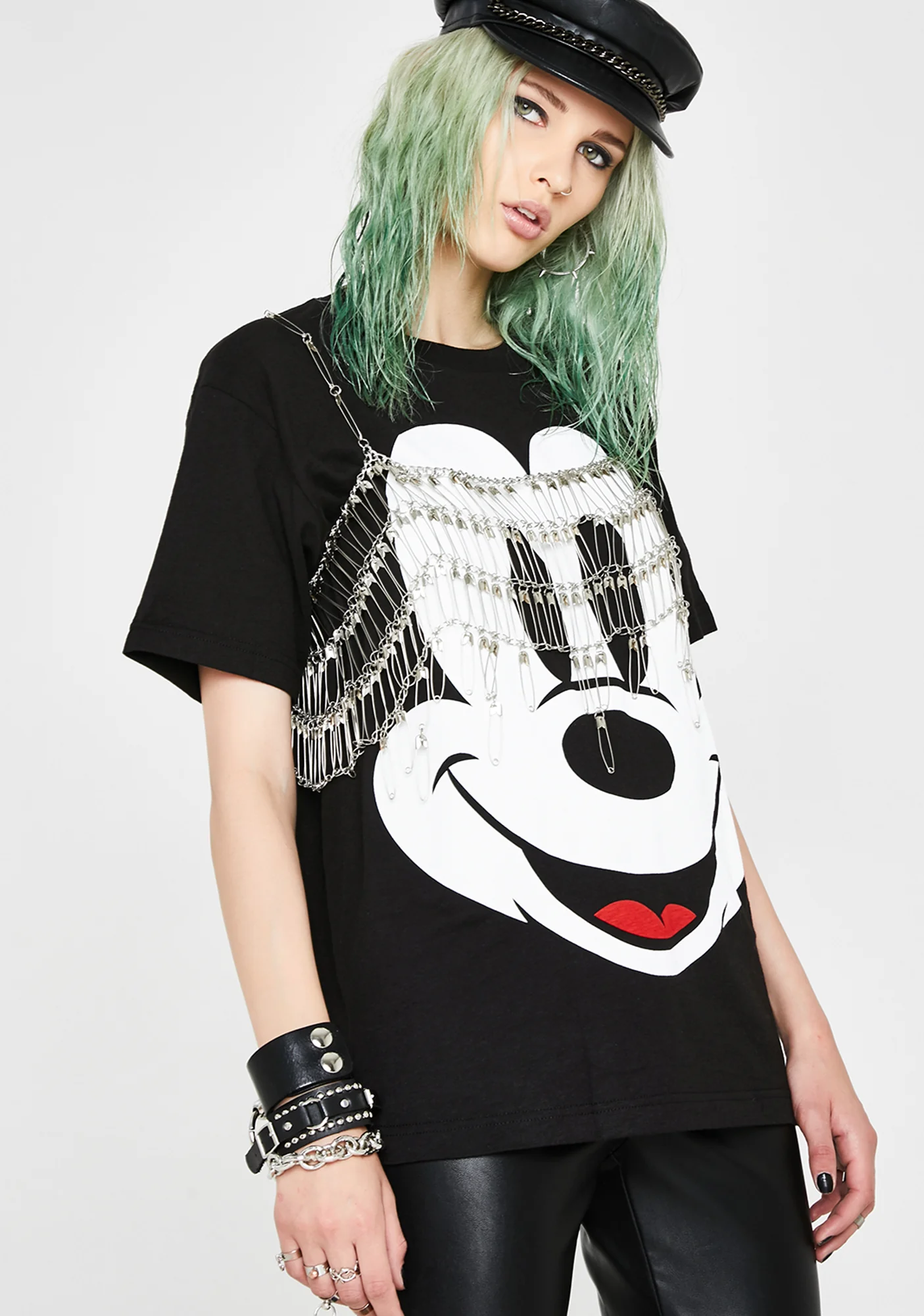 Mickey Face Graphic Tee - Image 2
