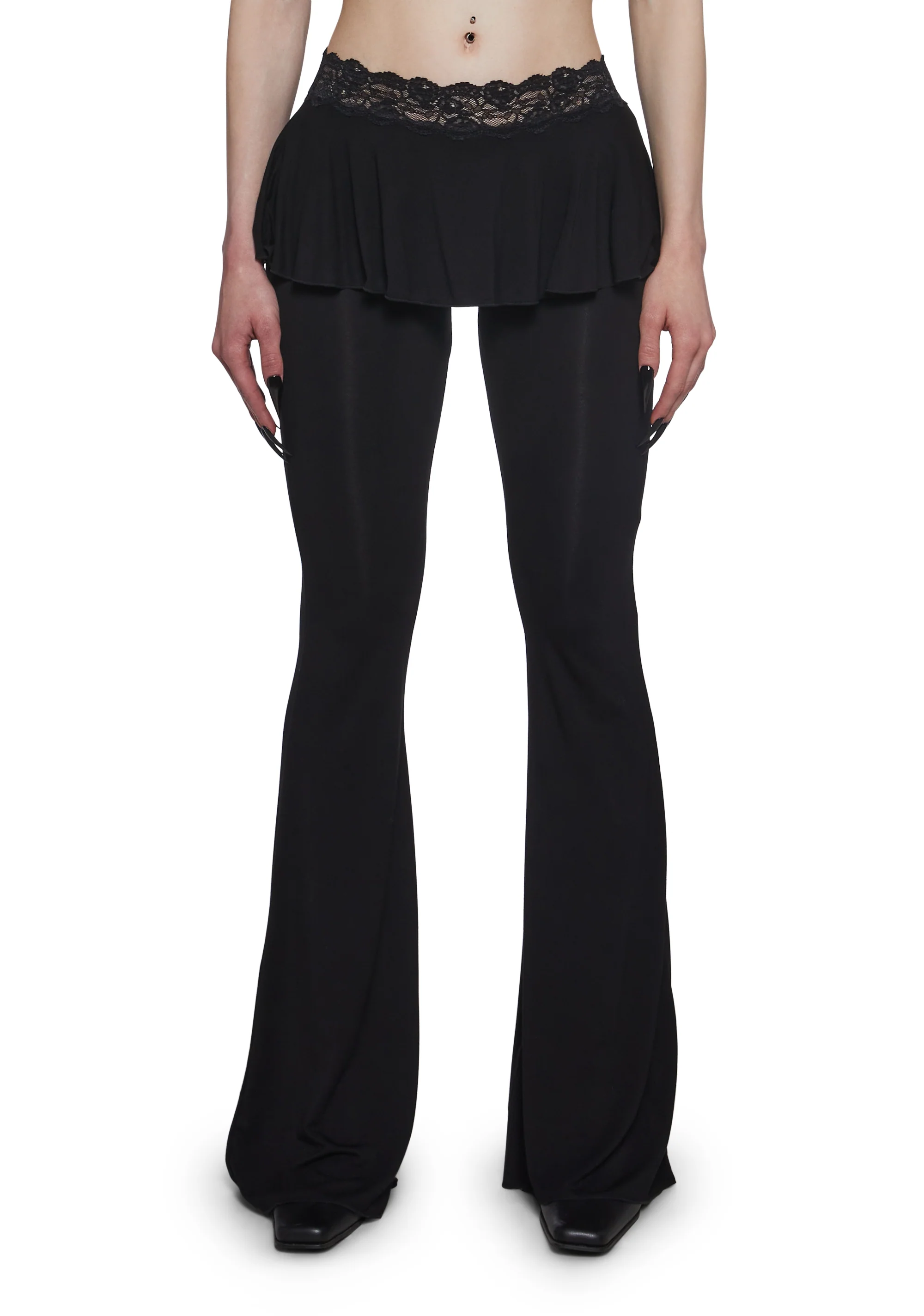 Dark Embraces Skirt Flared Pants - Image 6