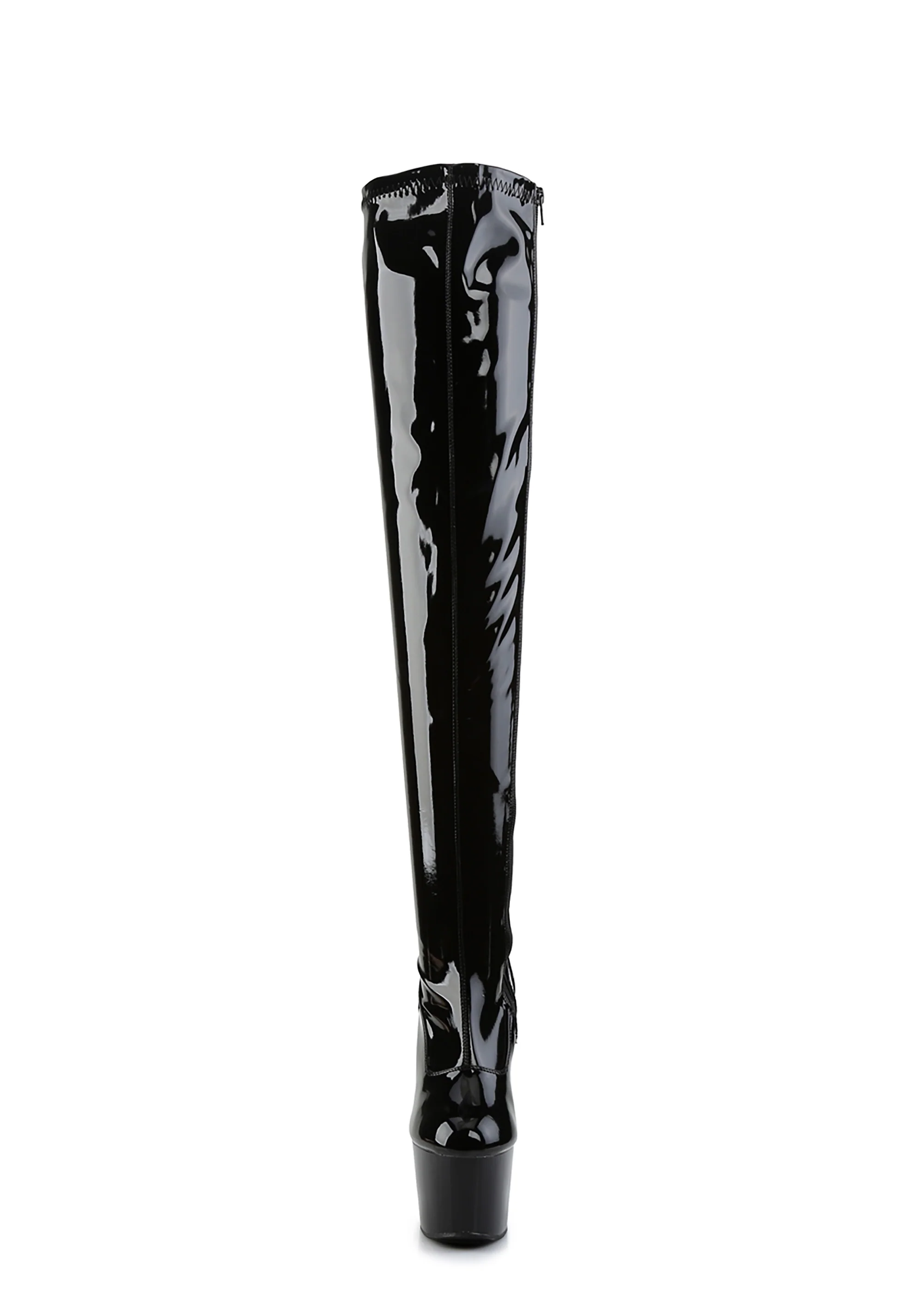 Adore-3000 Platform Thigh High Boots-Black - Image 3