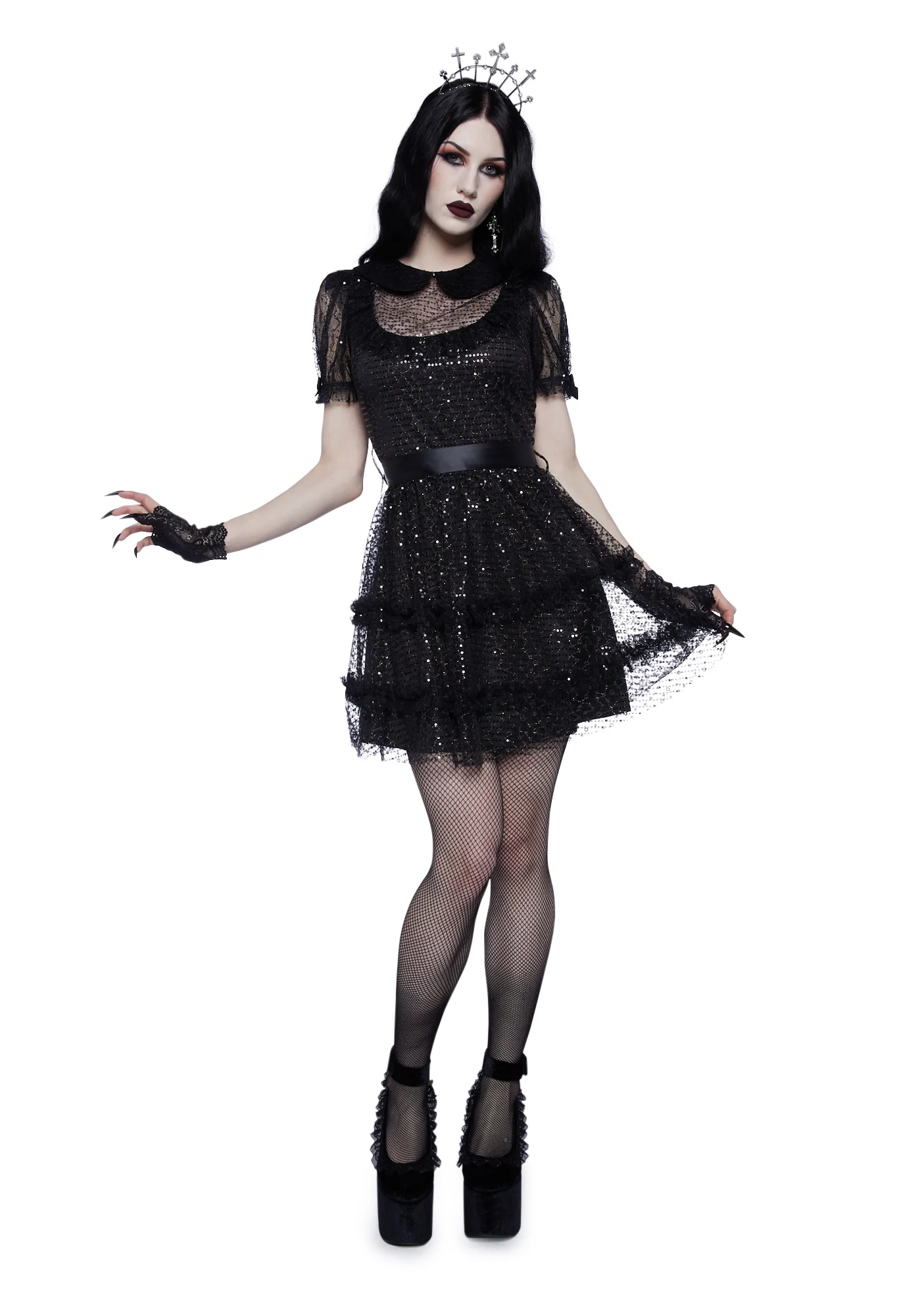 Midnight Fantasies Babydoll Dress - Image 5