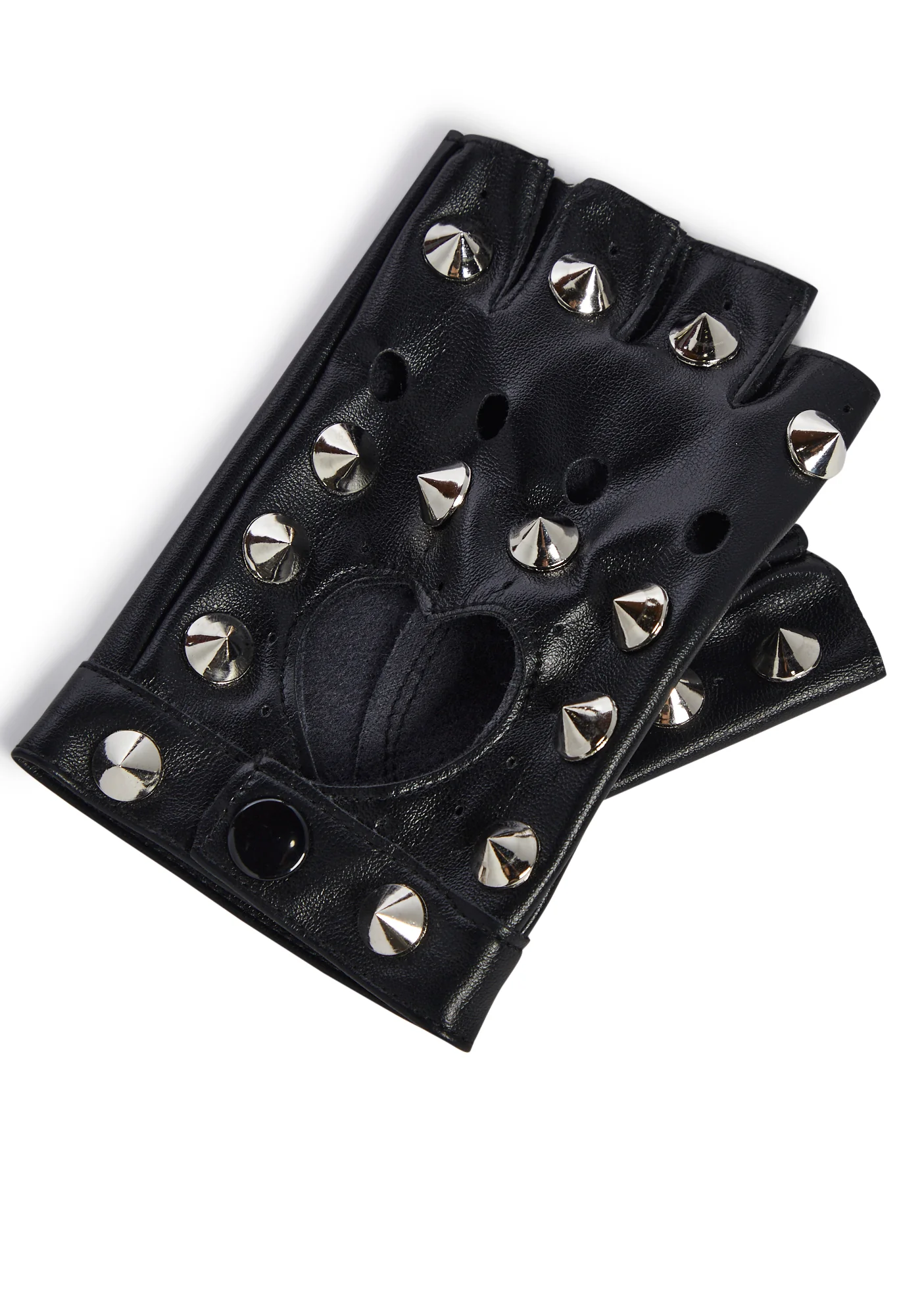 Midnight Madness Biker Gloves - Image 2
