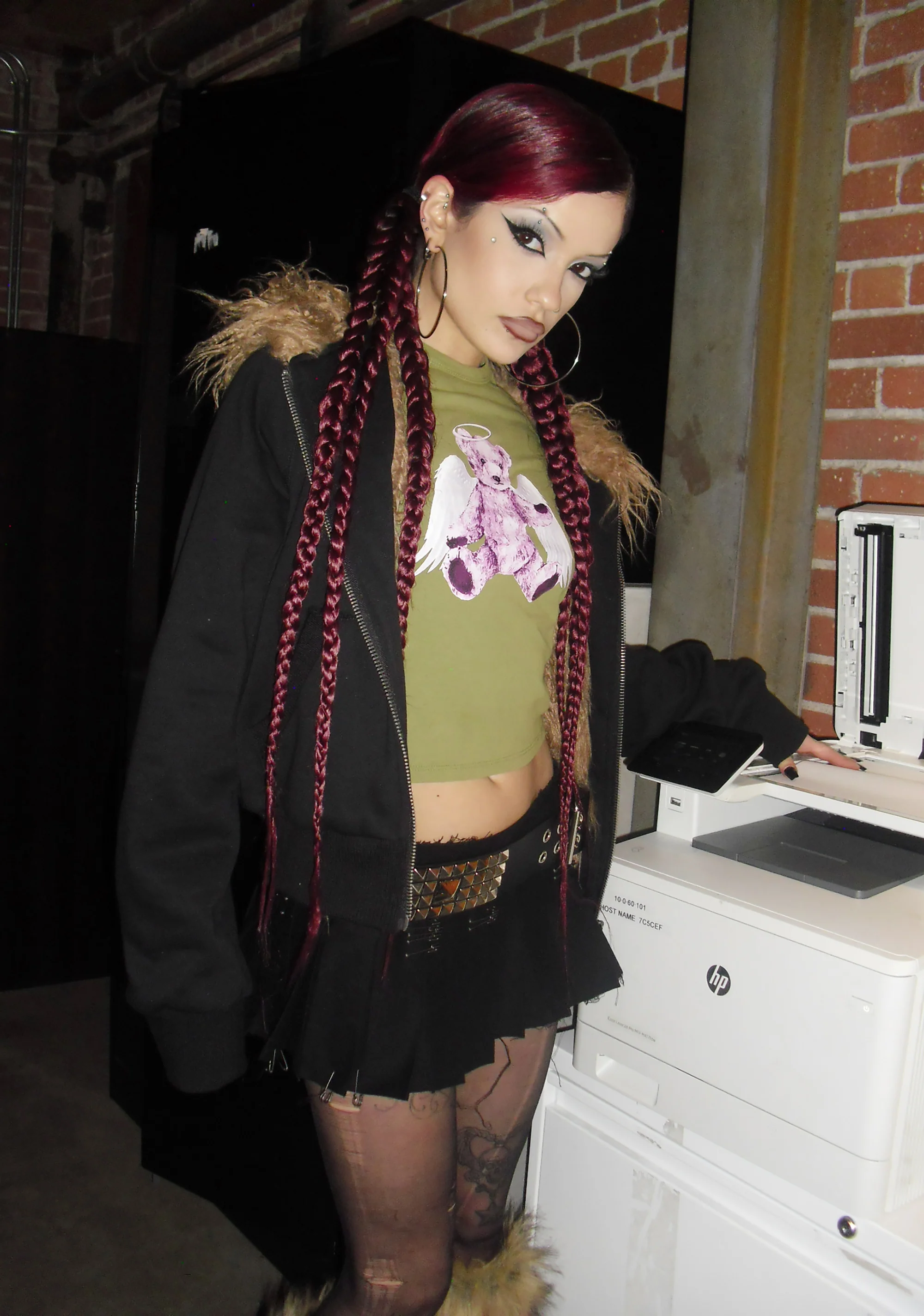 Midnight Meet Up Zip-Up Hoodie - Image 6