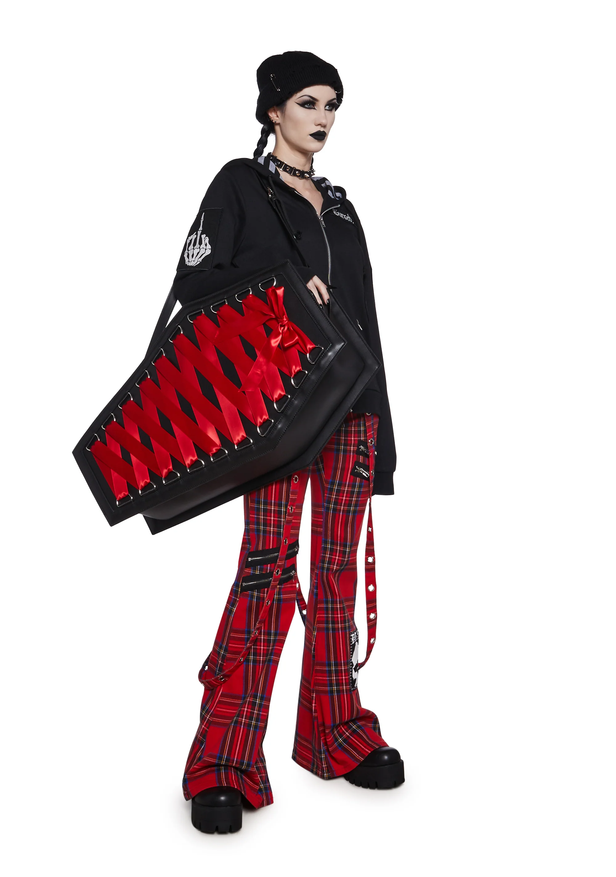 Midnight Requiem Coffin Weekender - Image 2