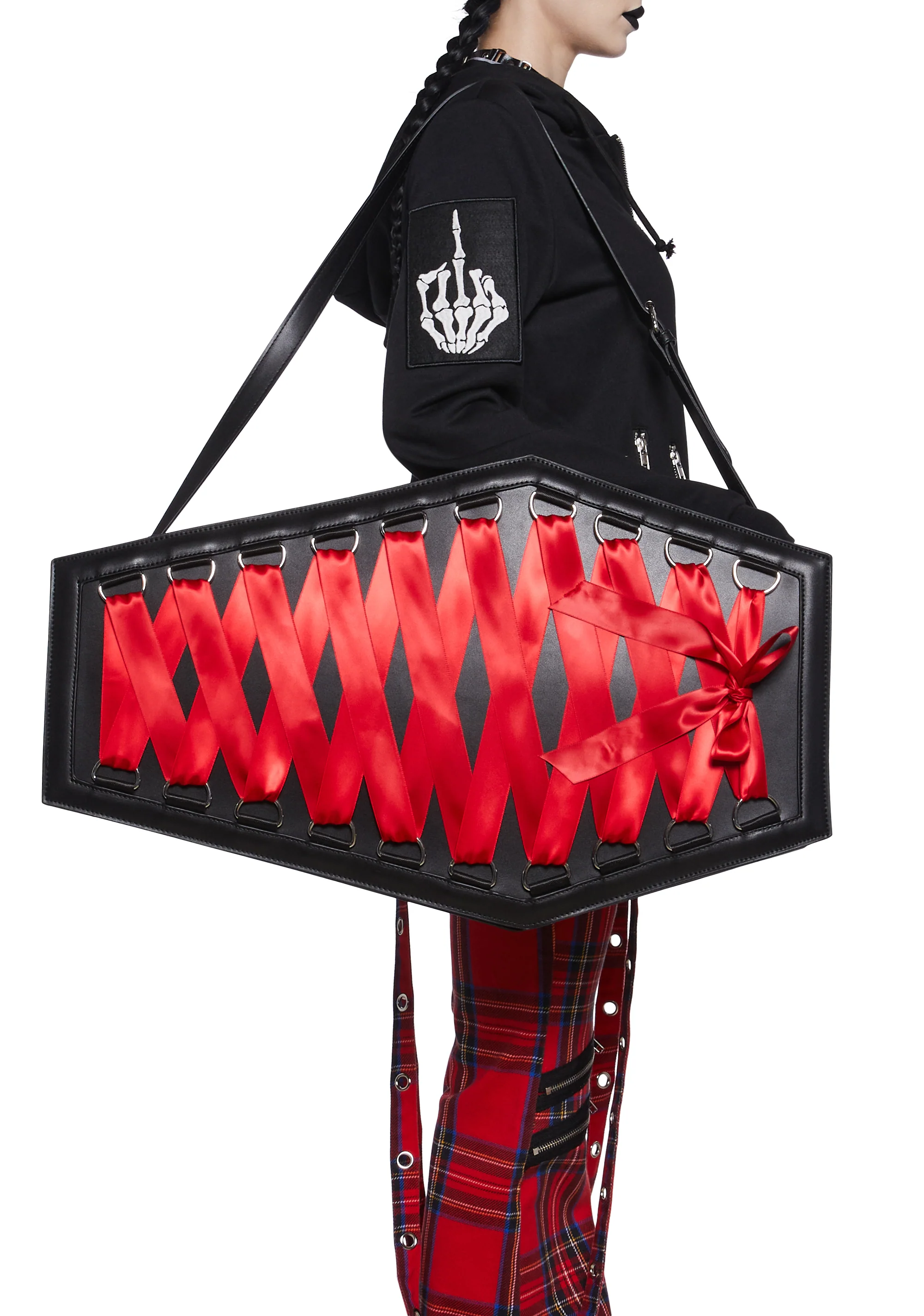 Midnight Requiem Coffin Weekender - Image 6
