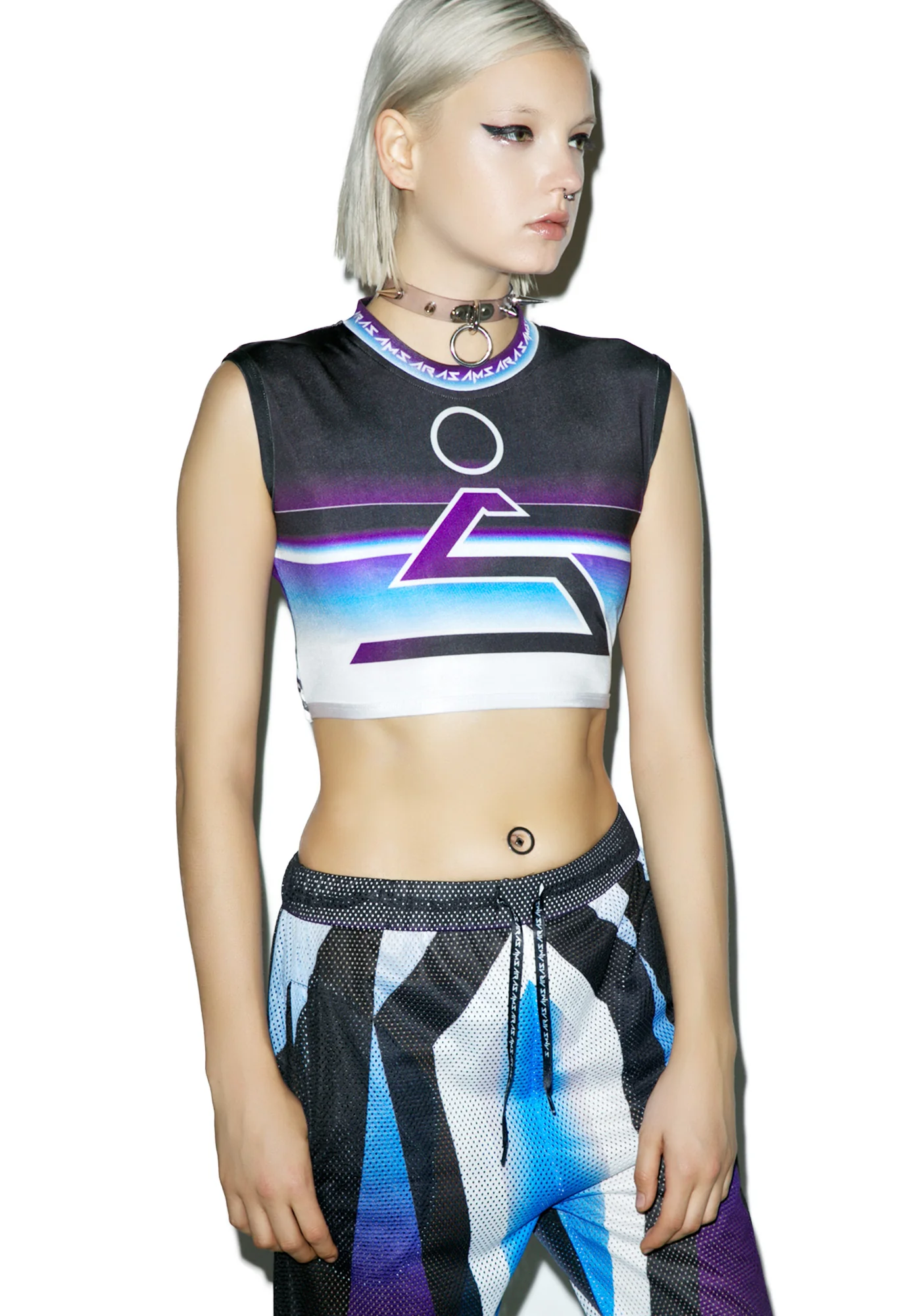 Midnight Samsara Crop Top - Image 3