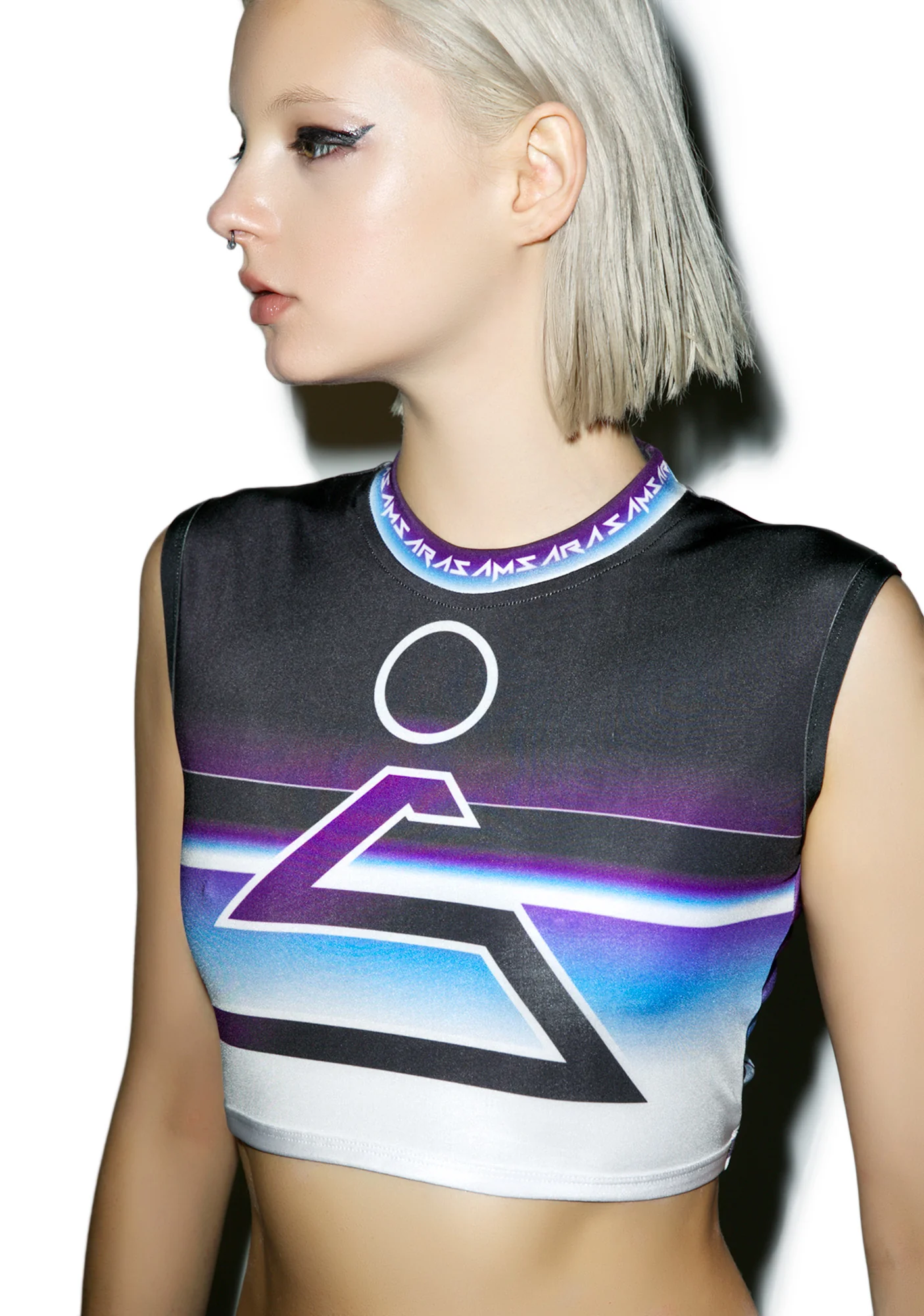Midnight Samsara Crop Top - Image 4