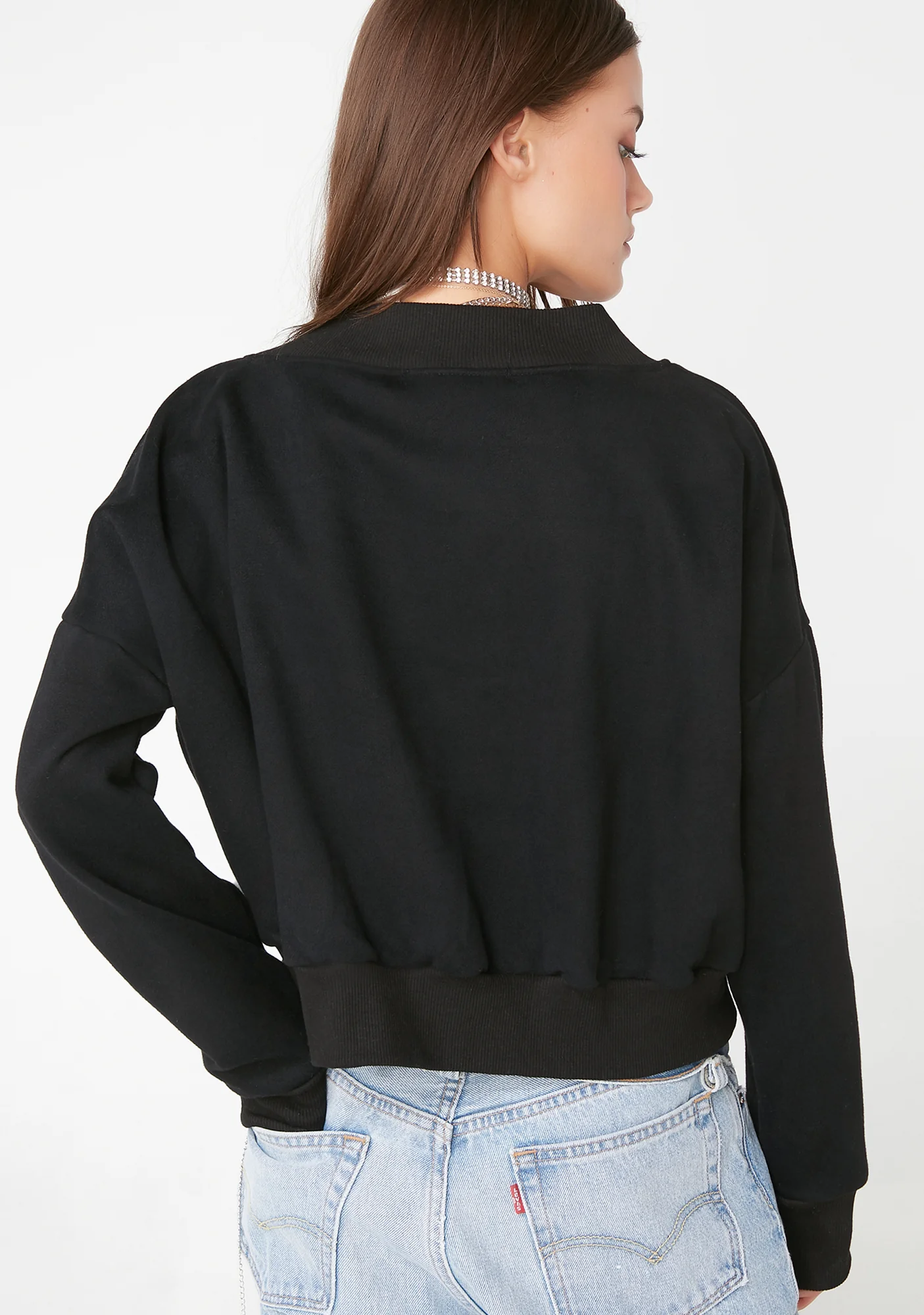 Midnight V-Neck Sweater - Image 4