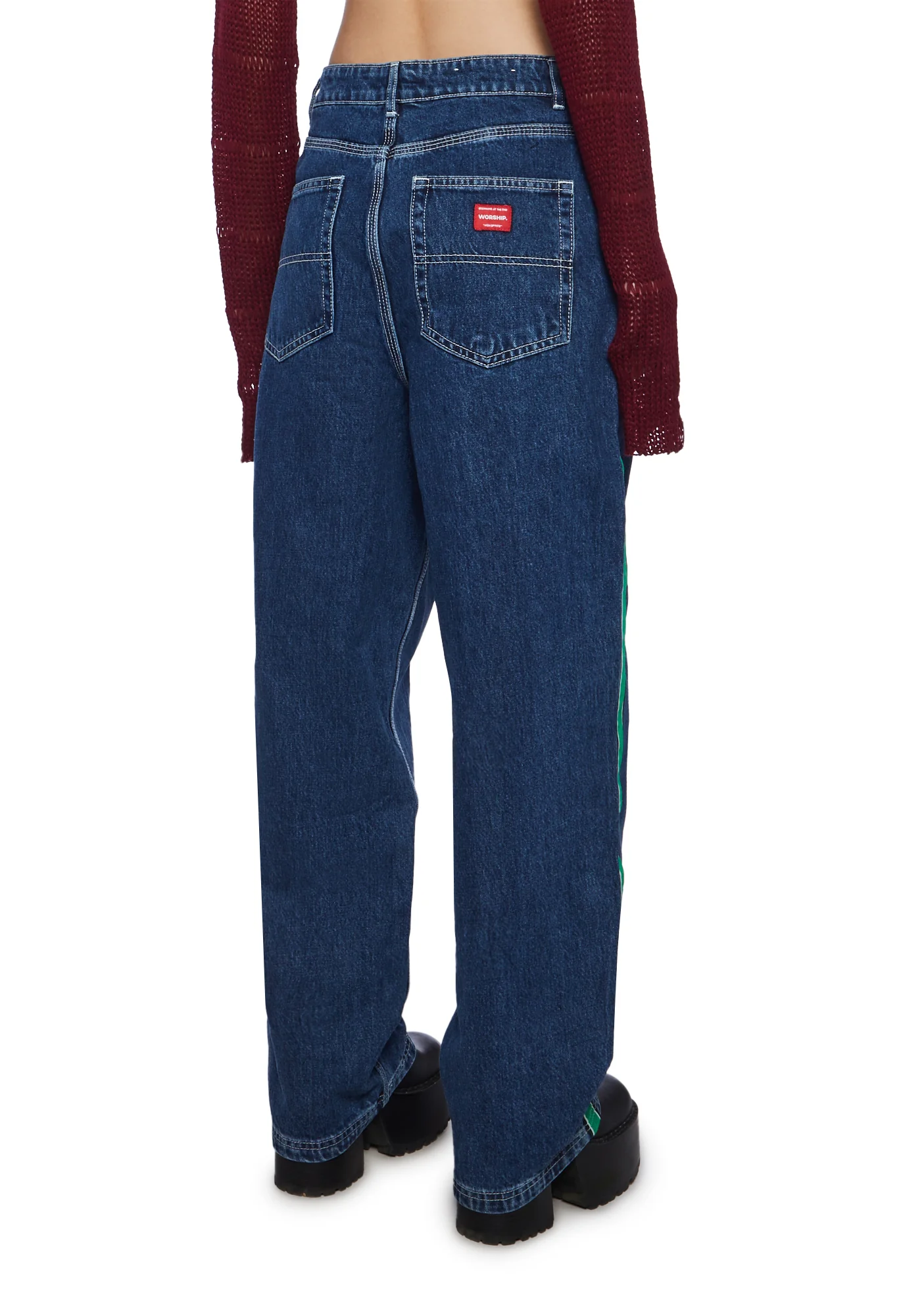 Millennial Mix Wide Leg Pants - Image 4