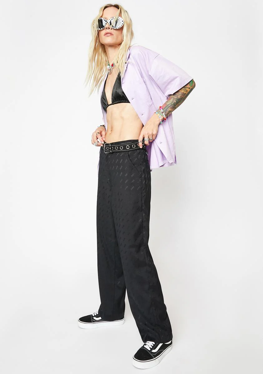 Mills Logo Jacquard Pants - Image 2