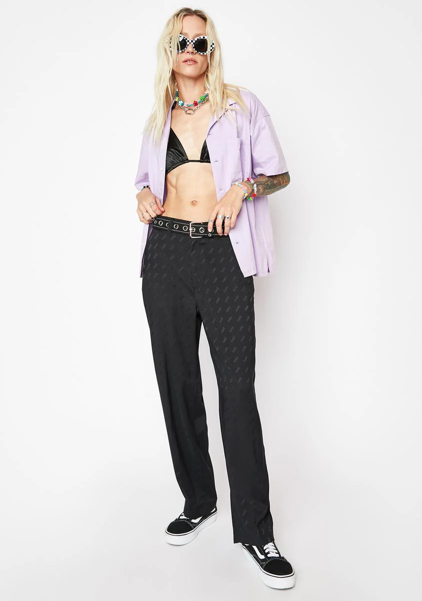 Mills Logo Jacquard Pants - Image 3