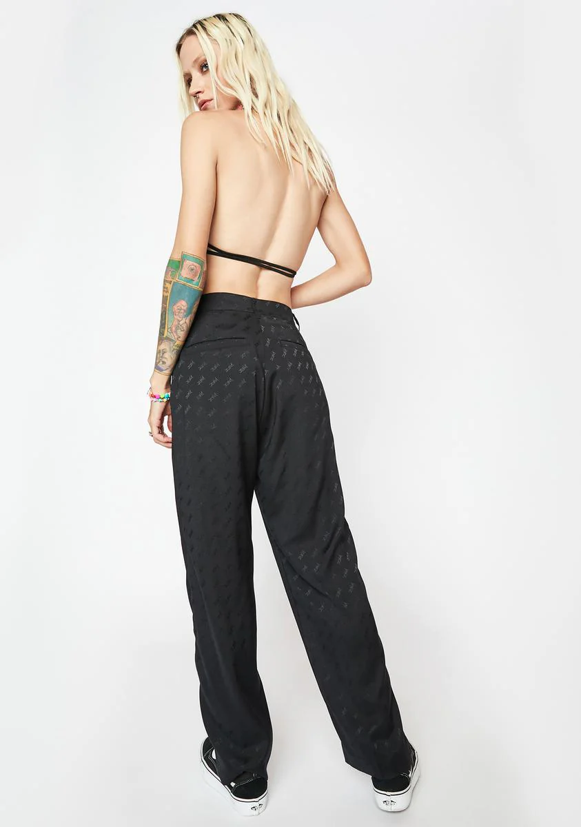 Mills Logo Jacquard Pants - Image 4