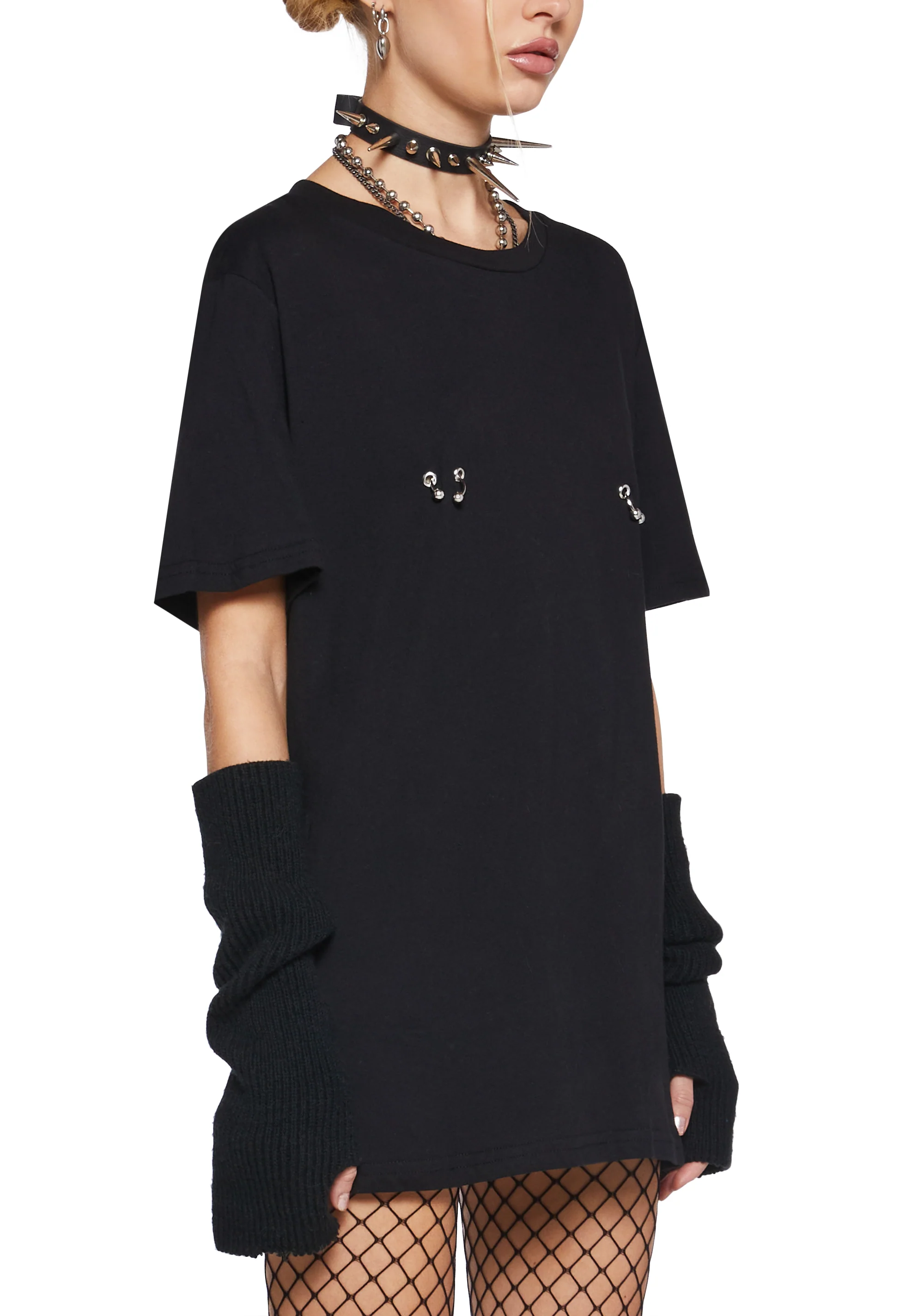Mind Over Metal Piercing Tee - Image 5