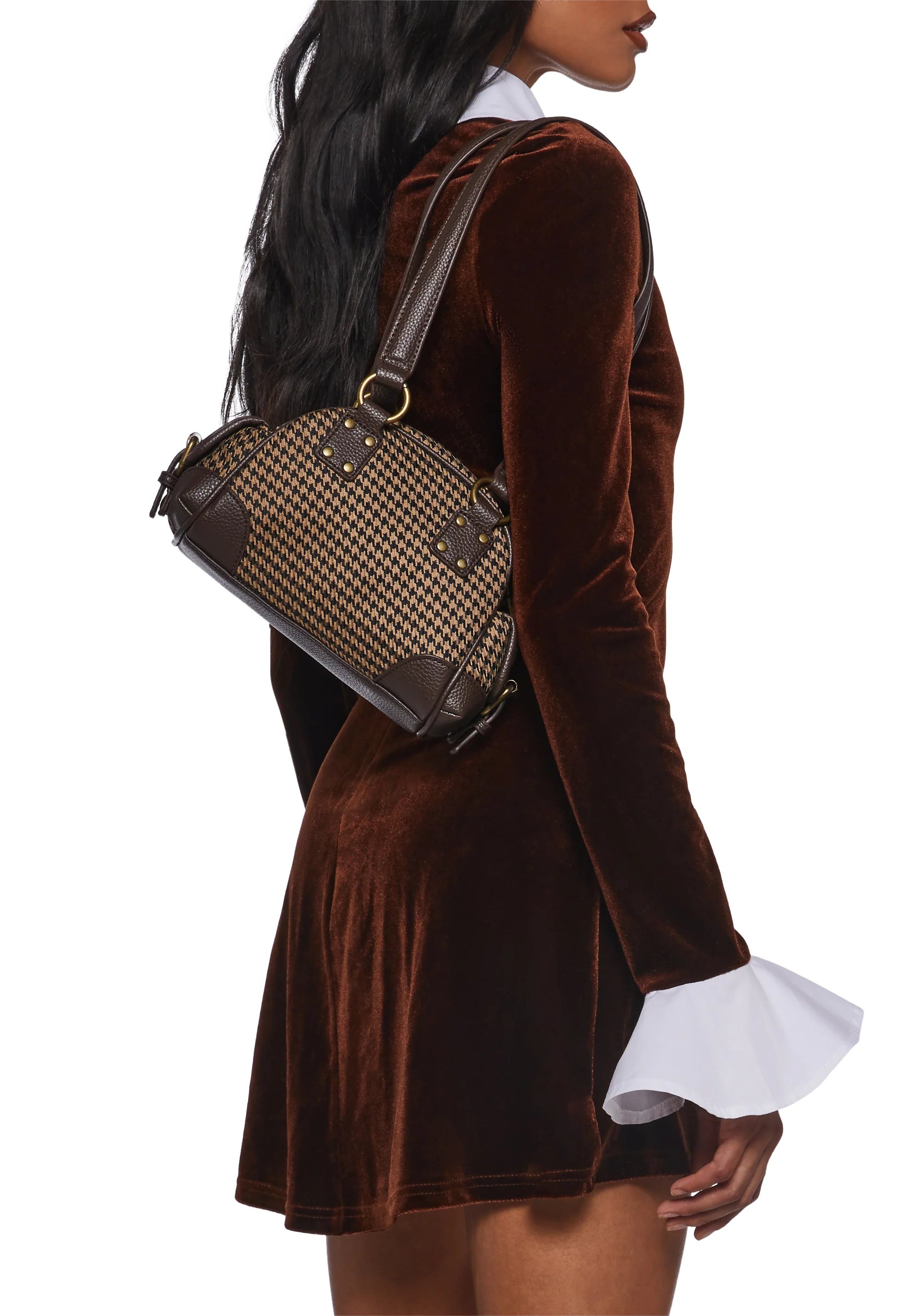 Cobblestone Lane Mini Bowler Bag - Image 2