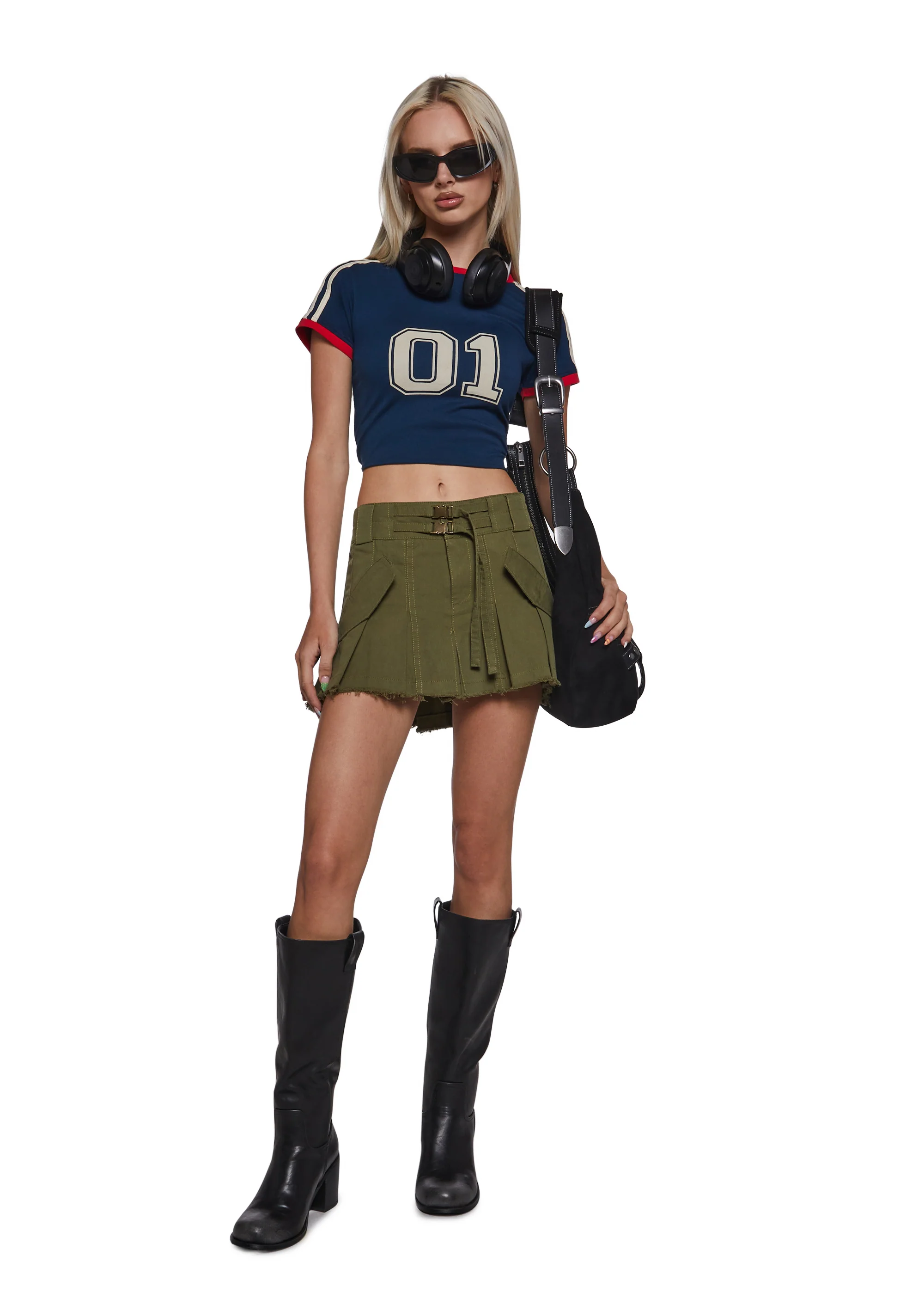 Flirt First Mini Cargo Skirt - Image 2