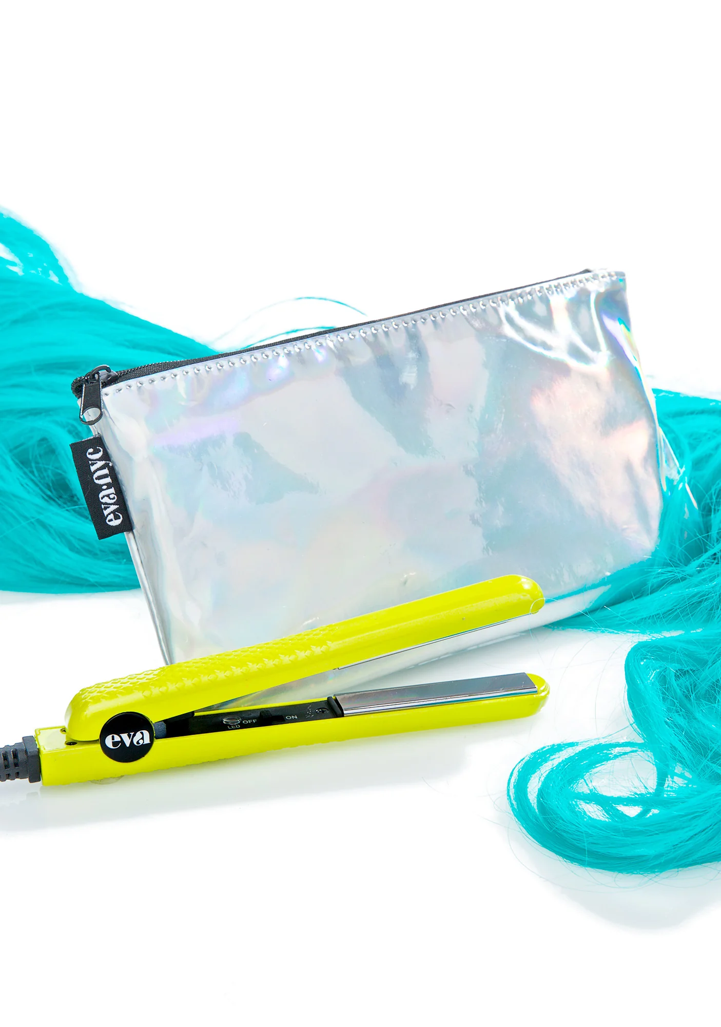 Mini Yellow Travel Styling Iron - Image 3