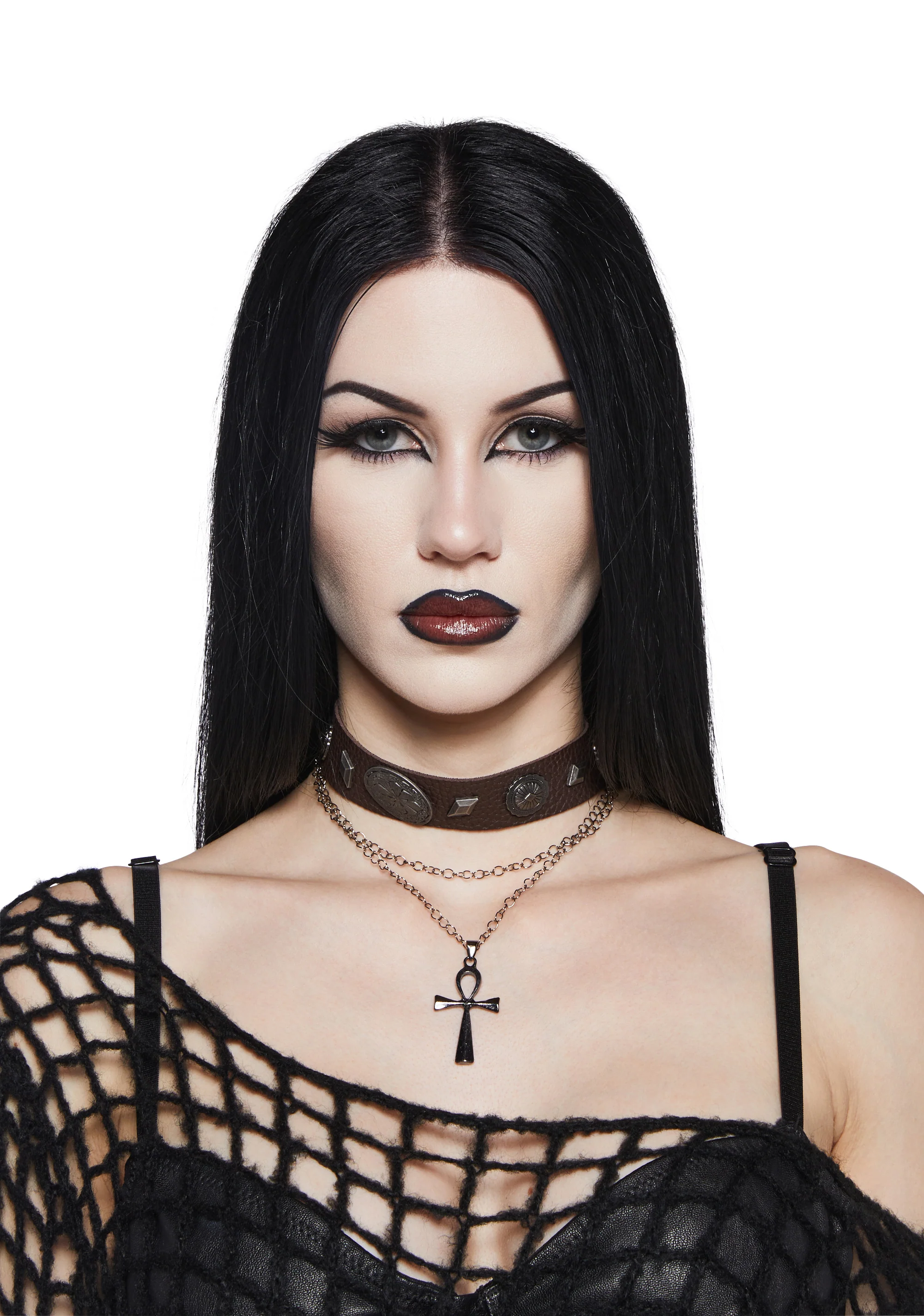 Key Of Life Layered Necklace - Image 4