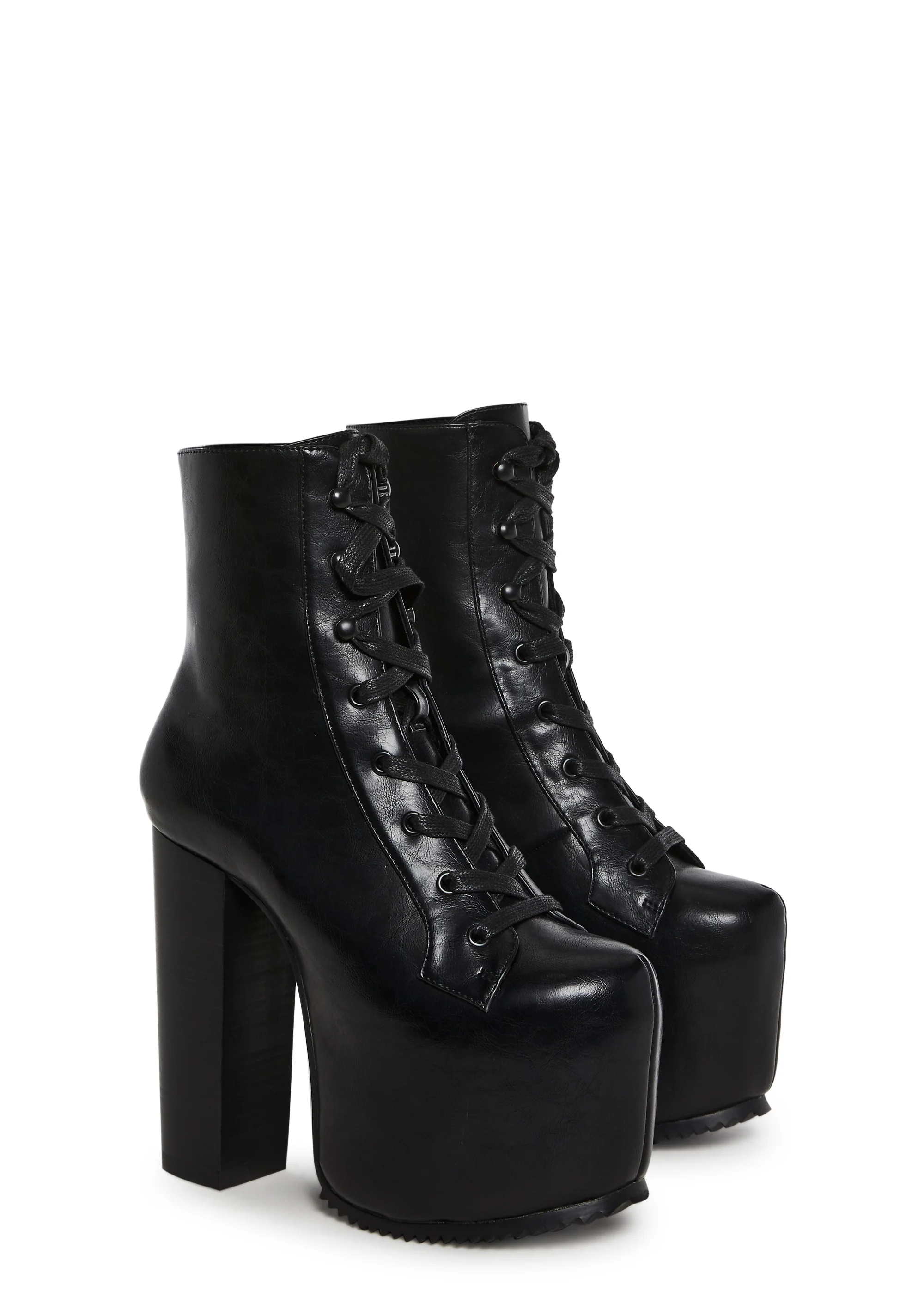 Misfit Mentality Platform Booties - Image 3