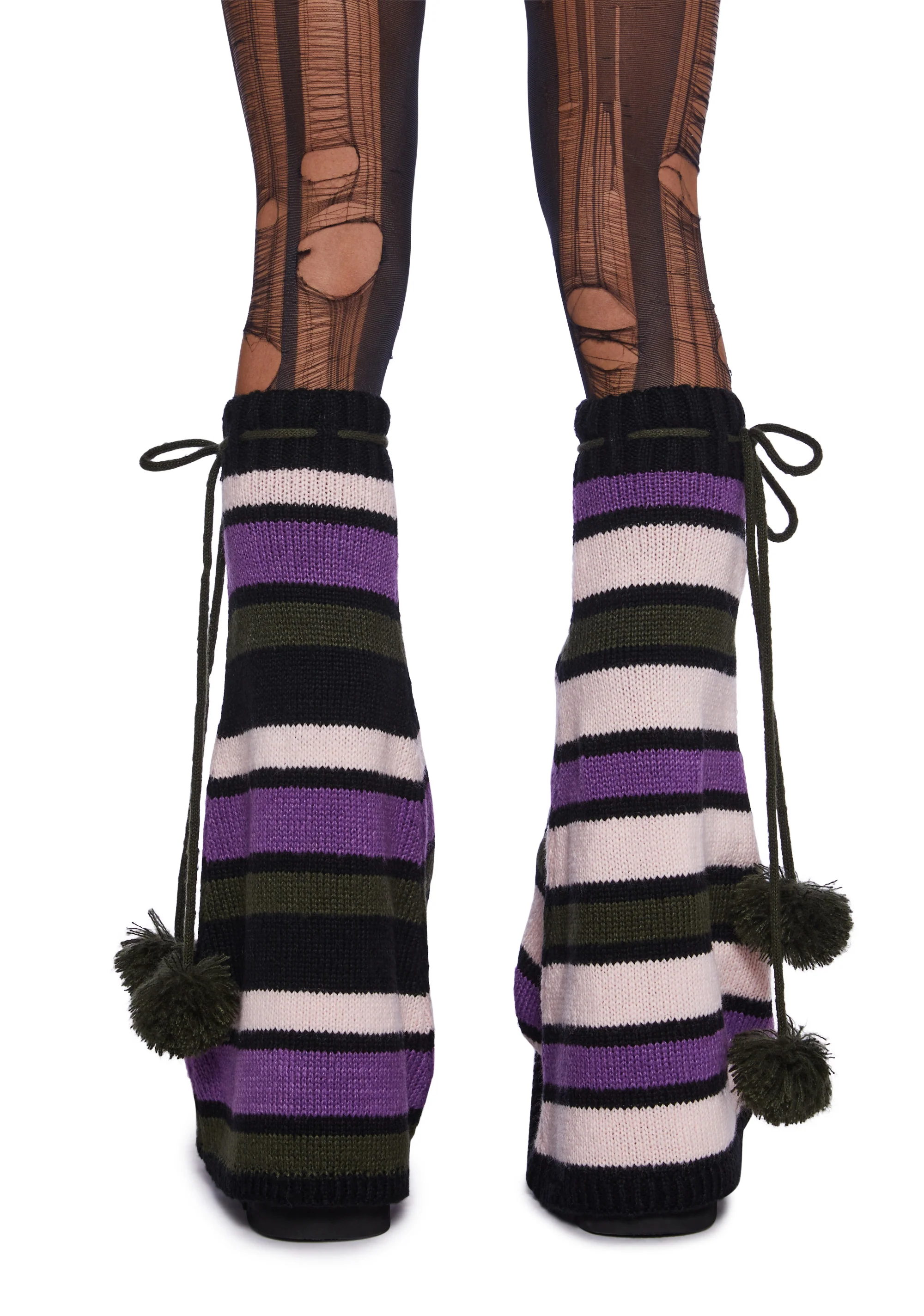 Mismatched Misfit Leg Warmers - Image 4