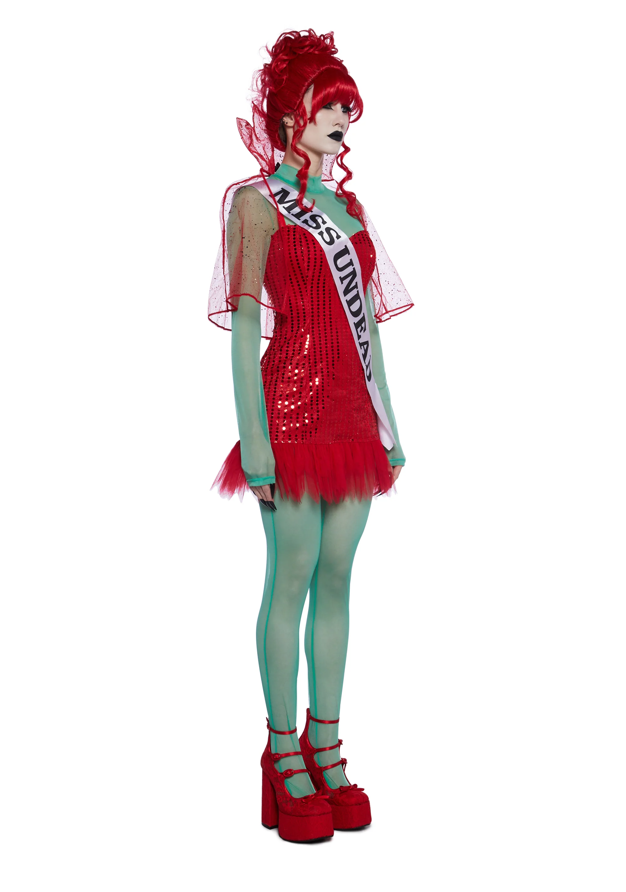 Miss Afterlife Receptionist Costume Set - Image 3