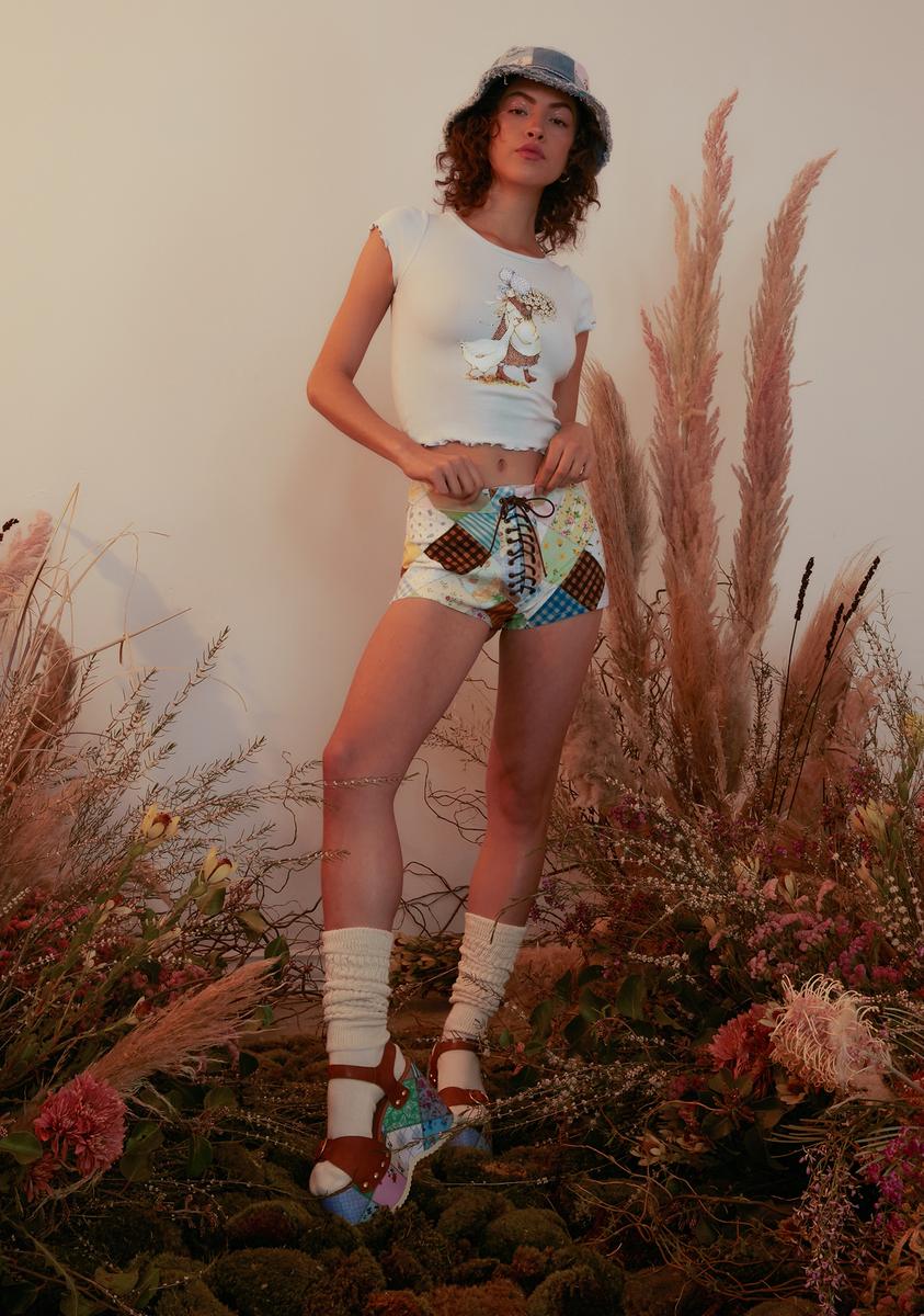 Miss Gosling Graphic Baby Tee - Image 3