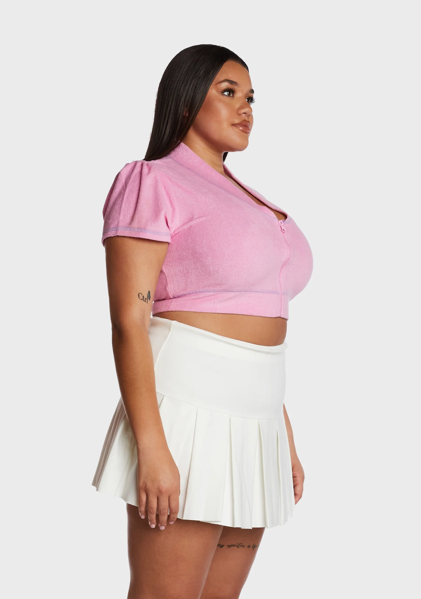 Plus Malibu Baby Crop Top - Image 4