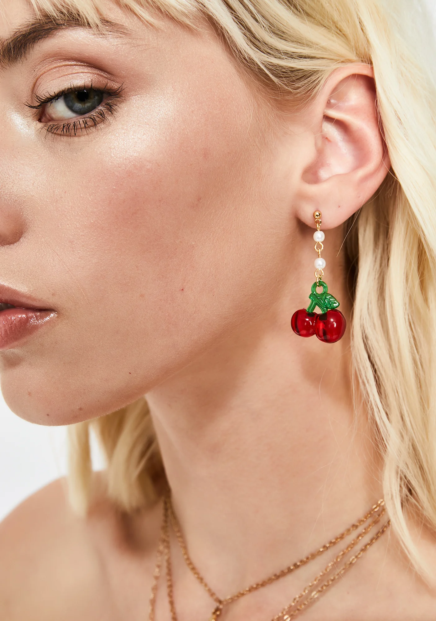 Miss Maraschino Cherry Earrings - Image 2