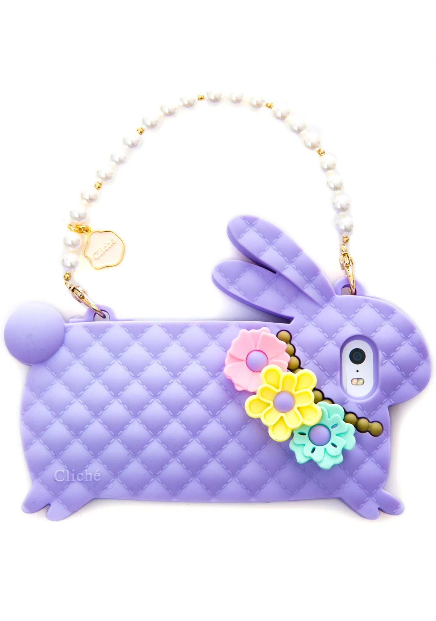 Miss Rabbit iPhone 5 Case - Purple - Image 7