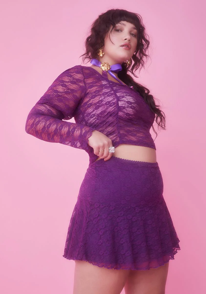 Miss This Provincial Life Lace Skirt - Image 2