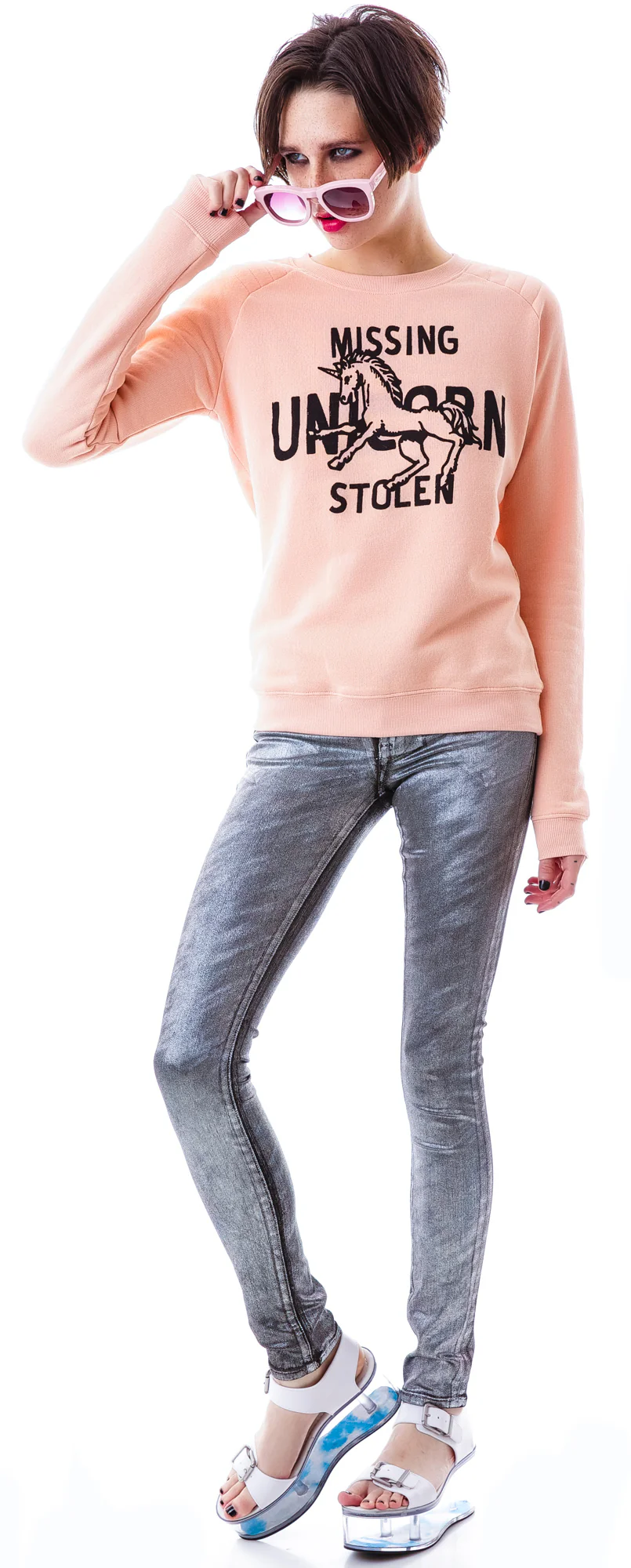 Missing Stolen Unicorn Sweatshirt - Image 4