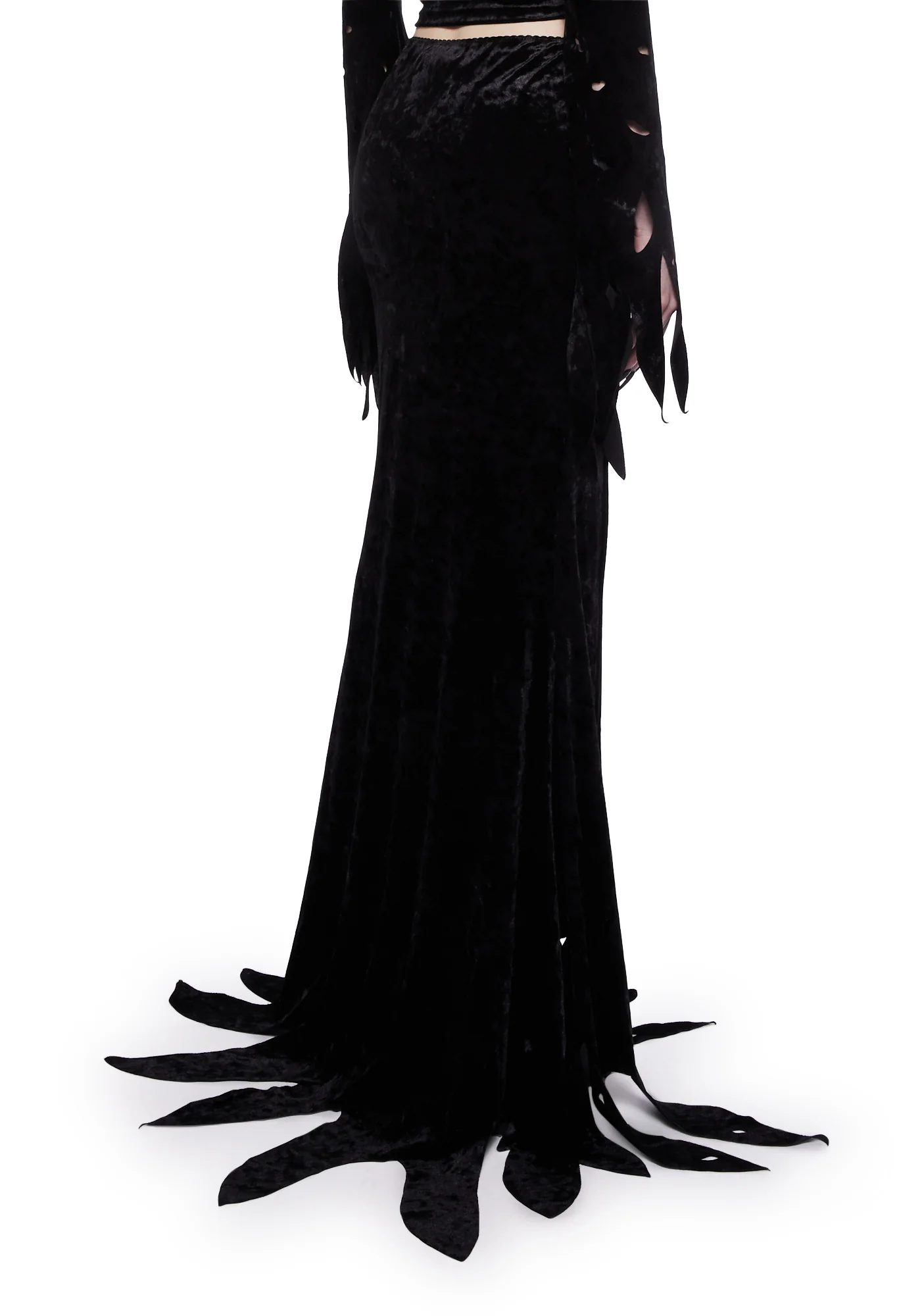 Mistress Of The Dark Maxi Skirt - Image 4
