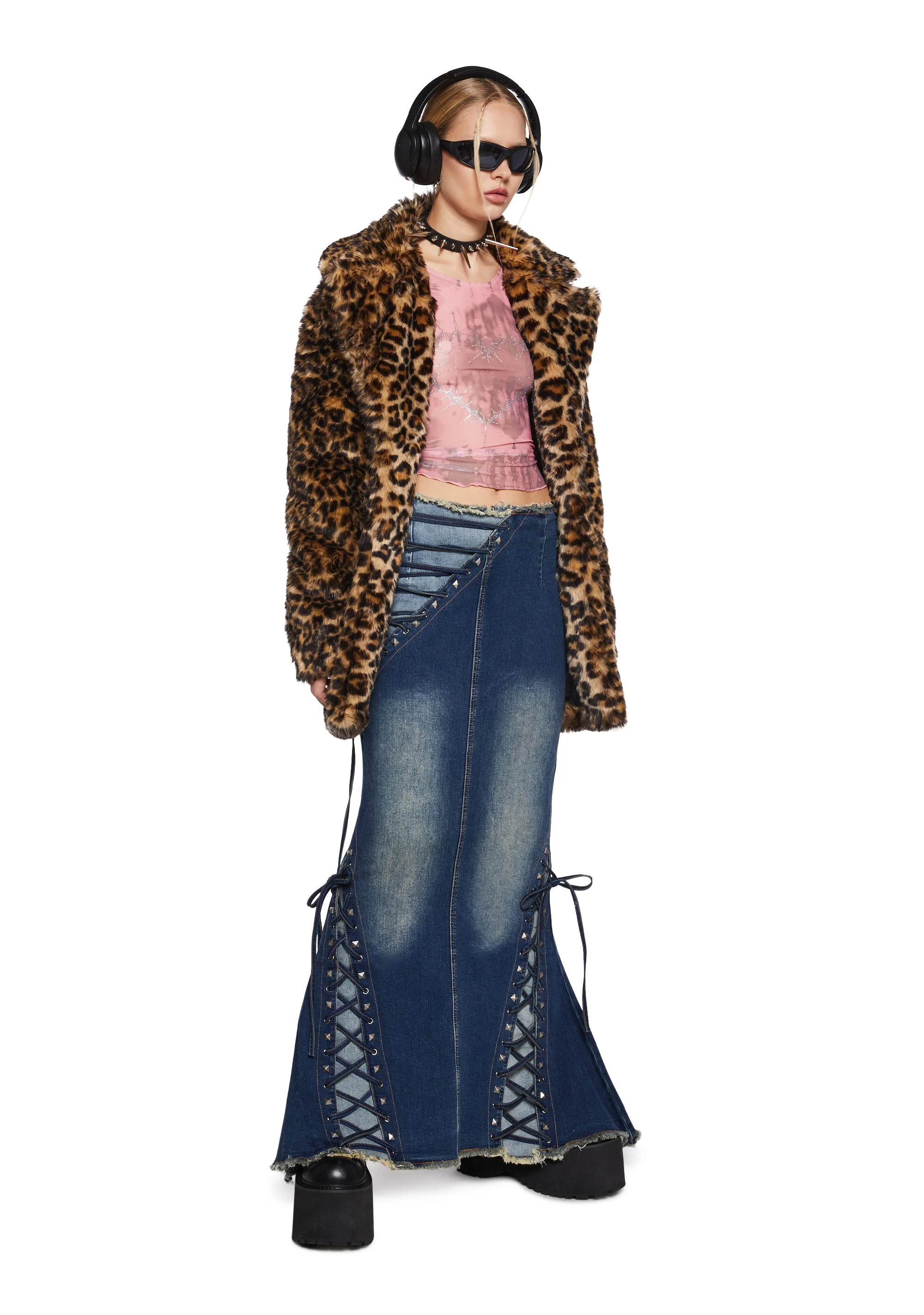 Misunderstood Tendencies Maxi Skirt - Image 2