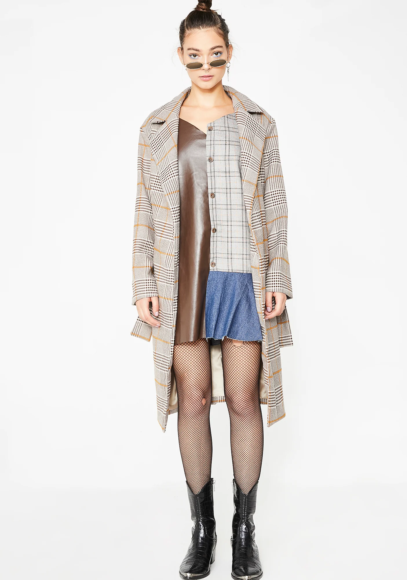 Mixed Reaction Mini Dress - Image 5