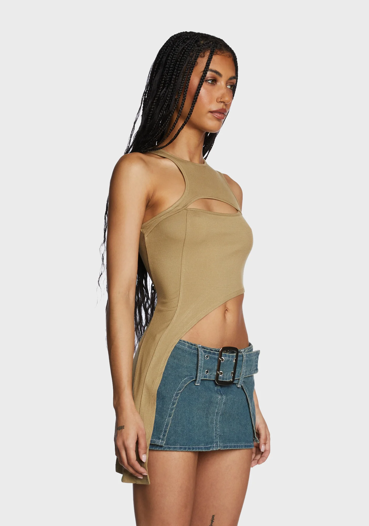 Mixtape Notes Crop Top - Image 3