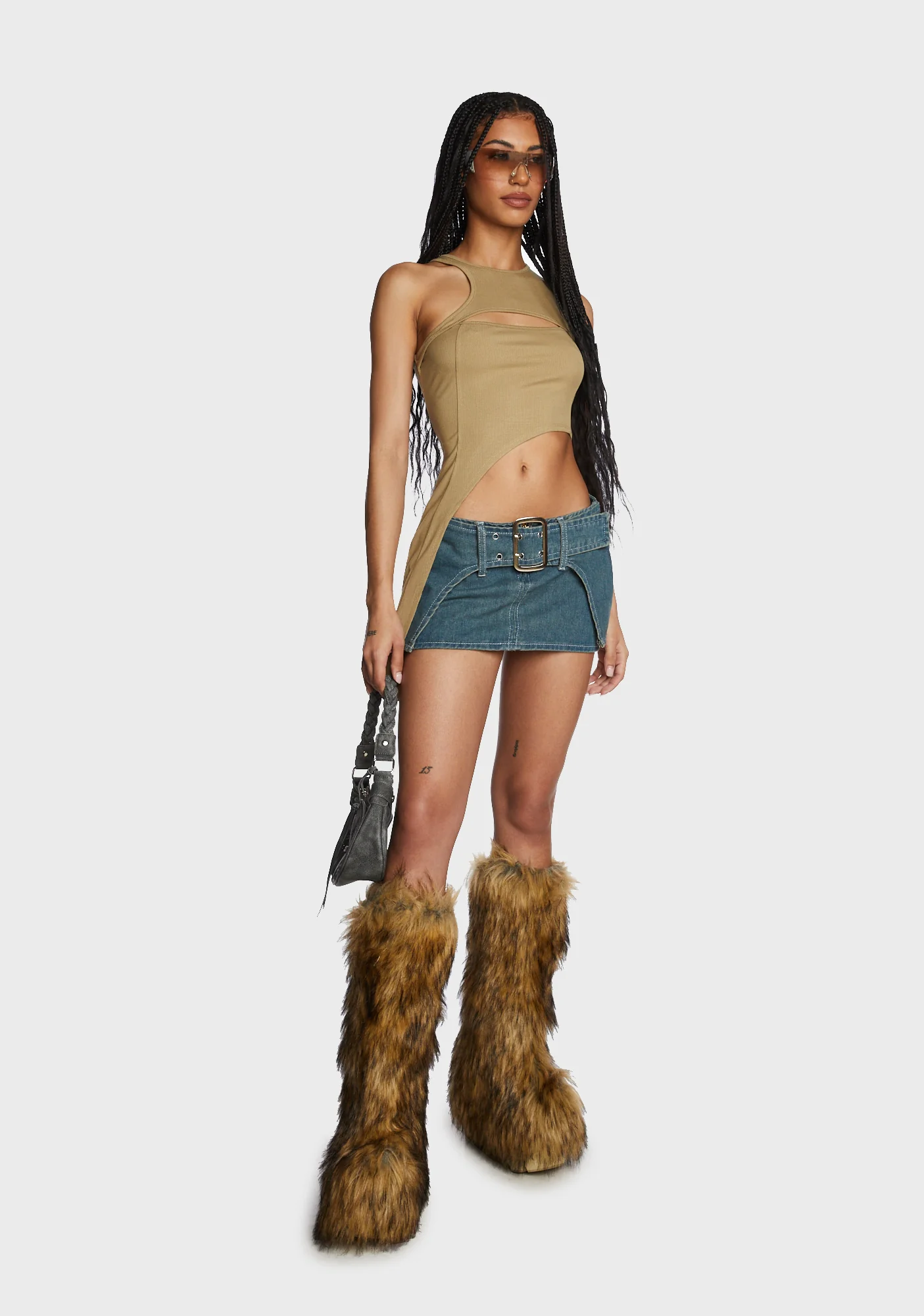 Mixtape Notes Crop Top - Image 5