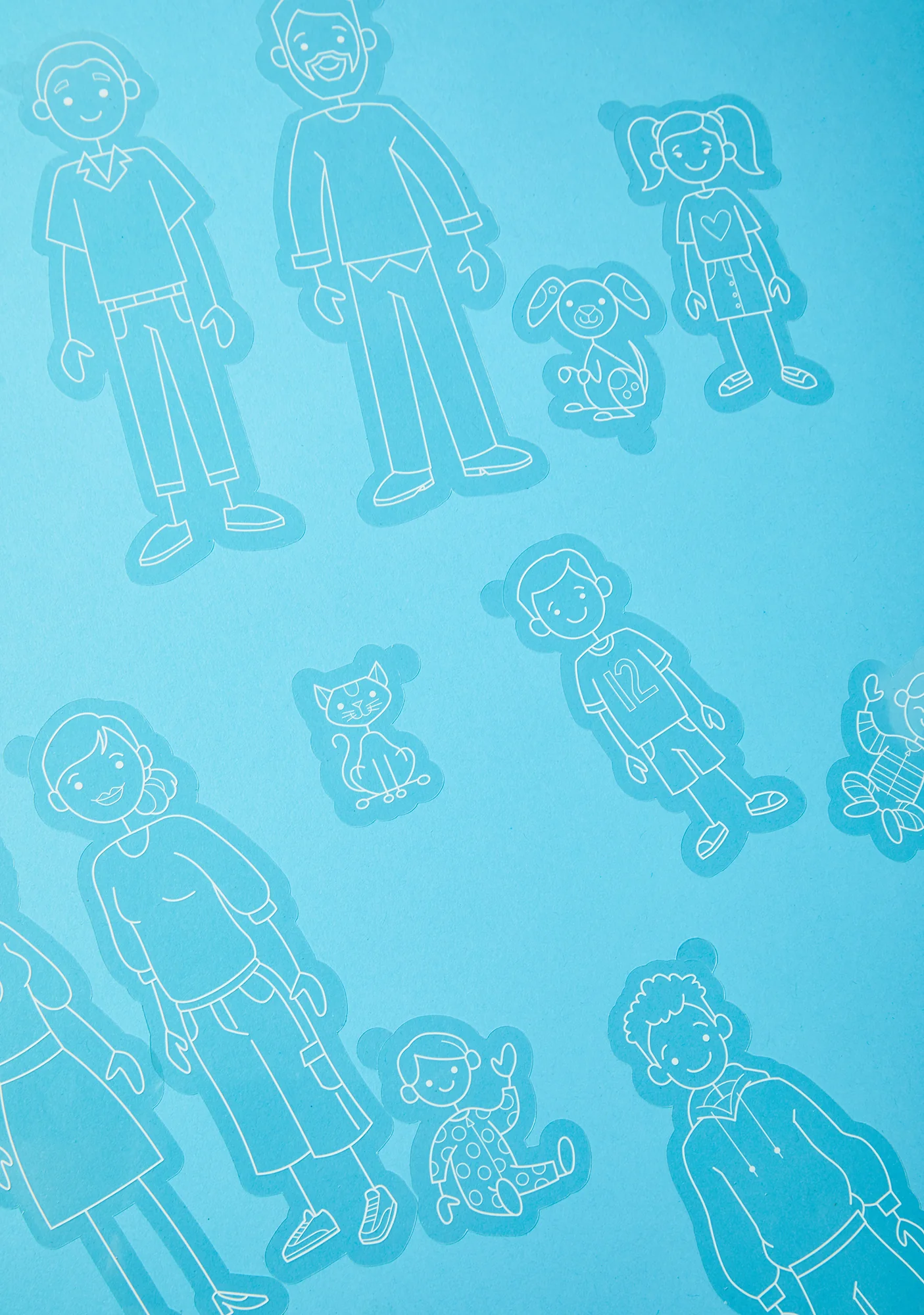 Modern Family Car Stickers - Image 3
