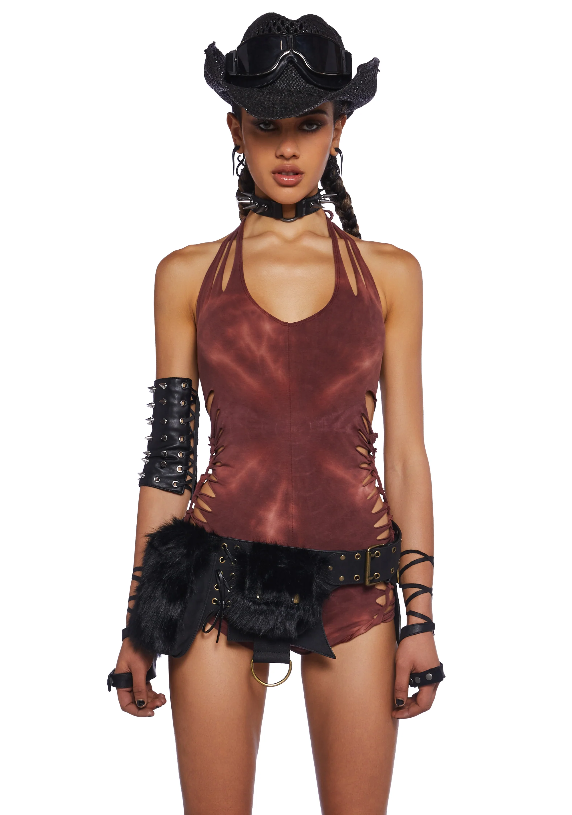 Mojave Dreams Utility Belt - Black Fur - Image 3
