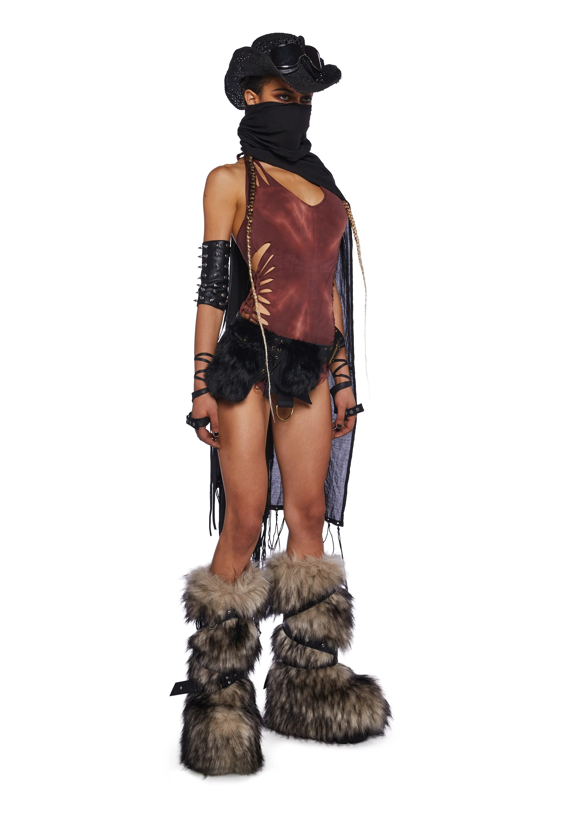 Mojave Dreams Utility Belt - Black Fur - Image 7