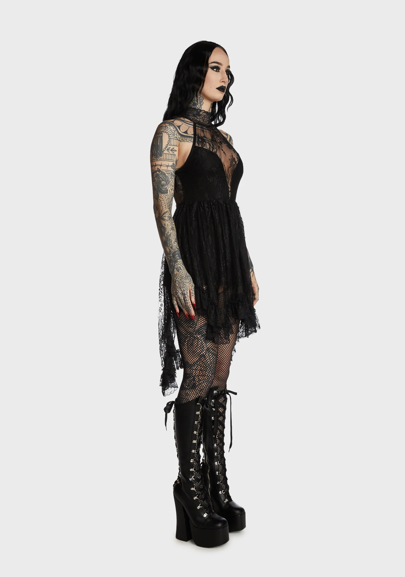 Moon Dance High-Low Dress - Image 3