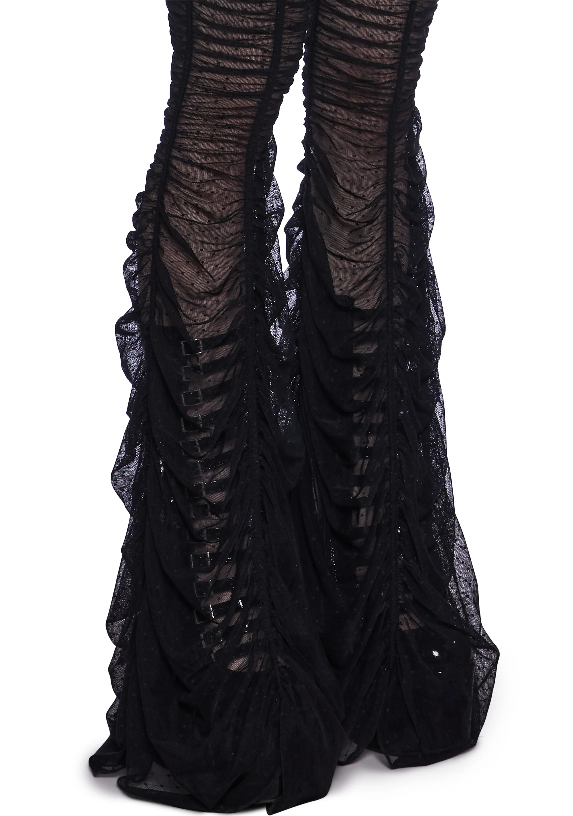 Moonchild Elegance Flared Pants - Black - Image 6