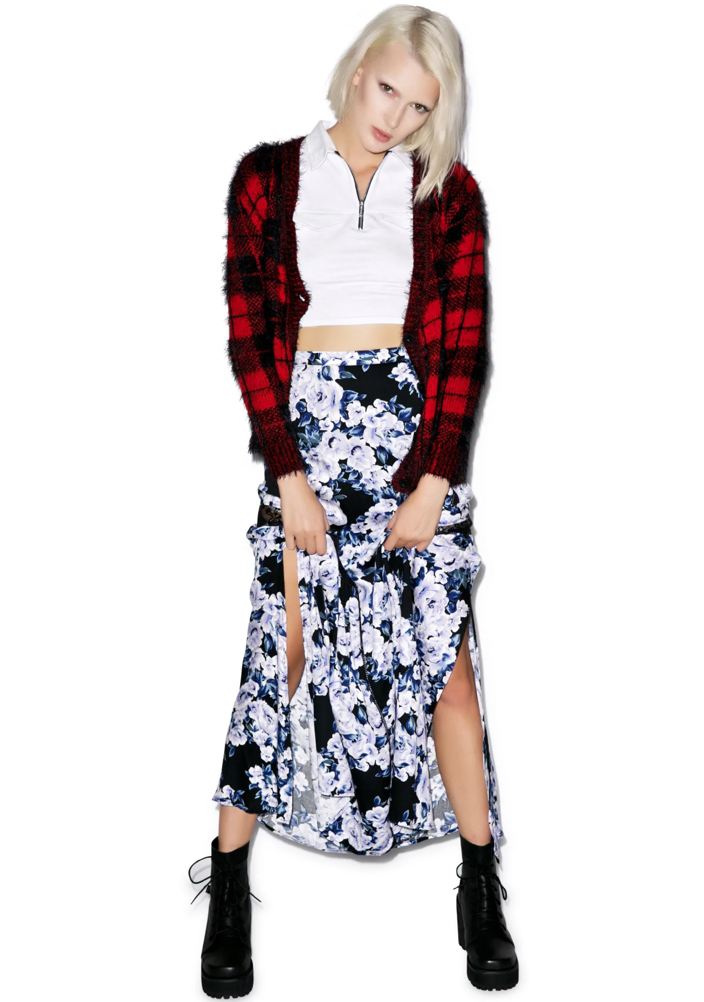 Moonlit Fountain Maxi Skirt - Image 2