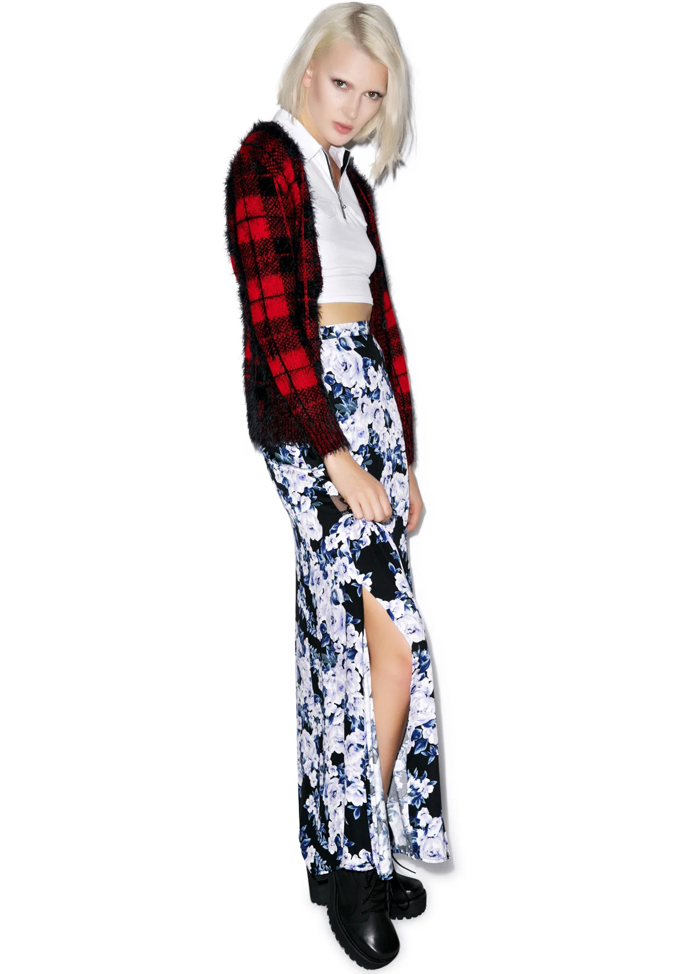 Moonlit Fountain Maxi Skirt - Image 4