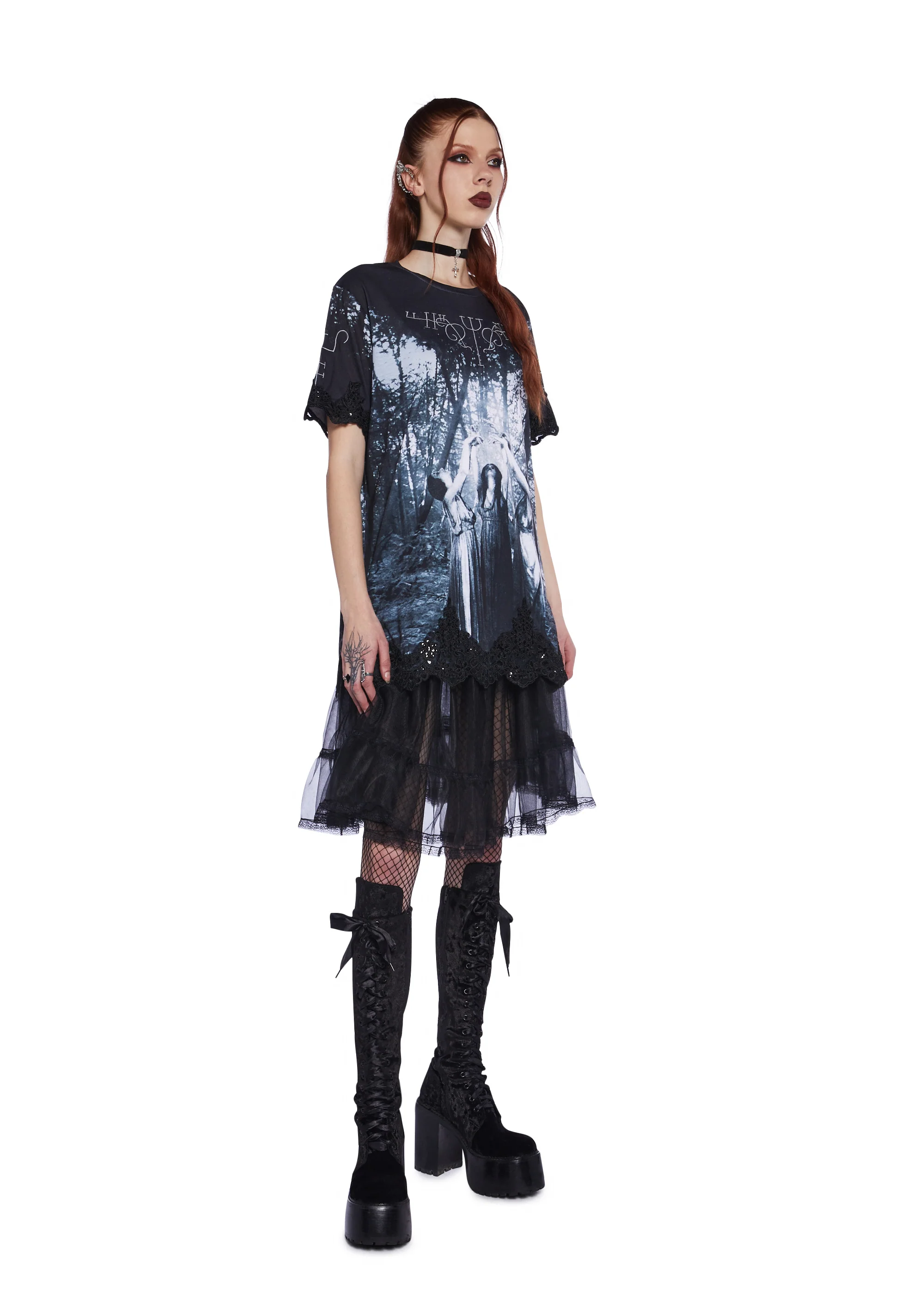 Moonlit Magic Shirt Dress - Image 2