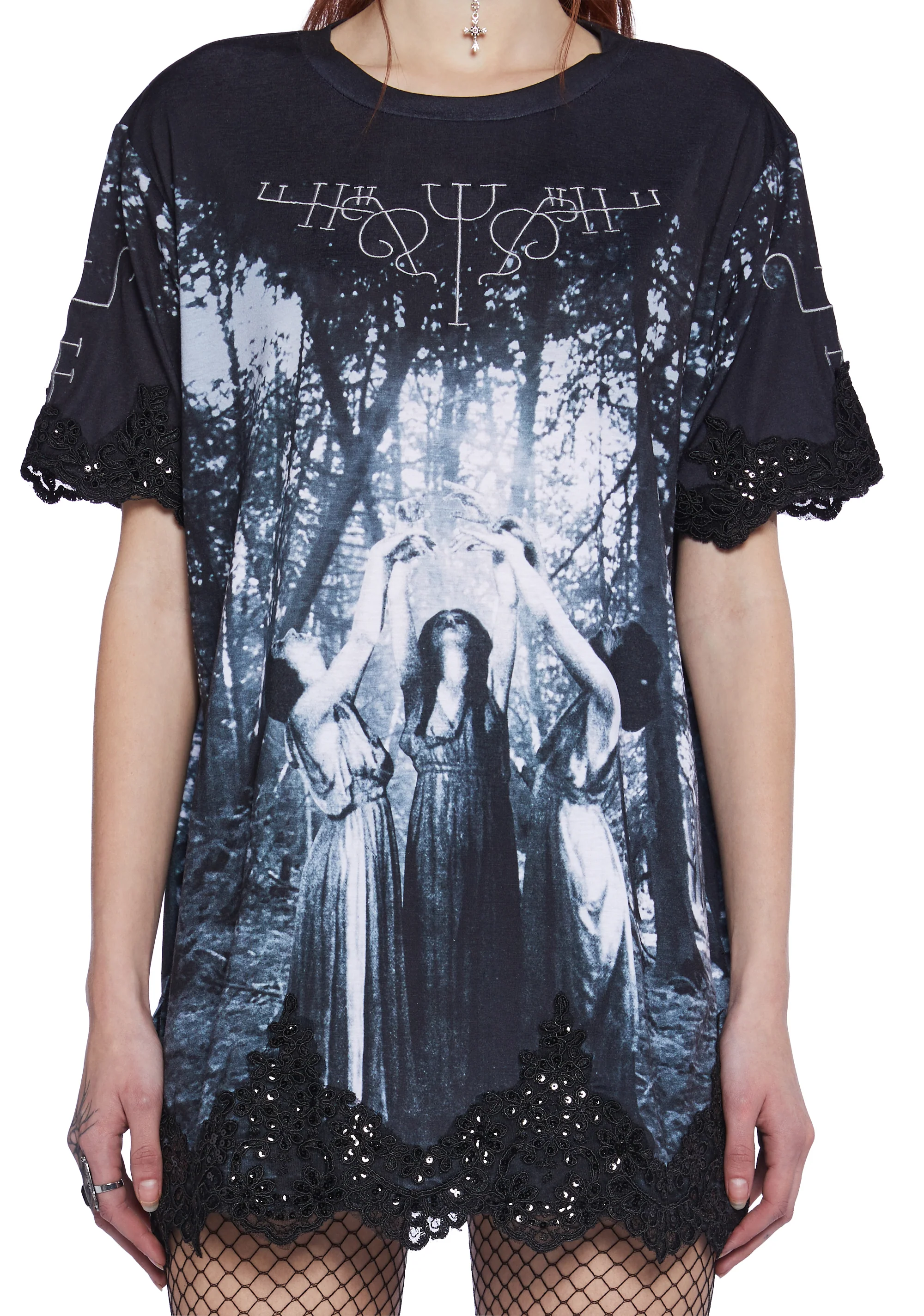 Moonlit Magic Shirt Dress - Image 3