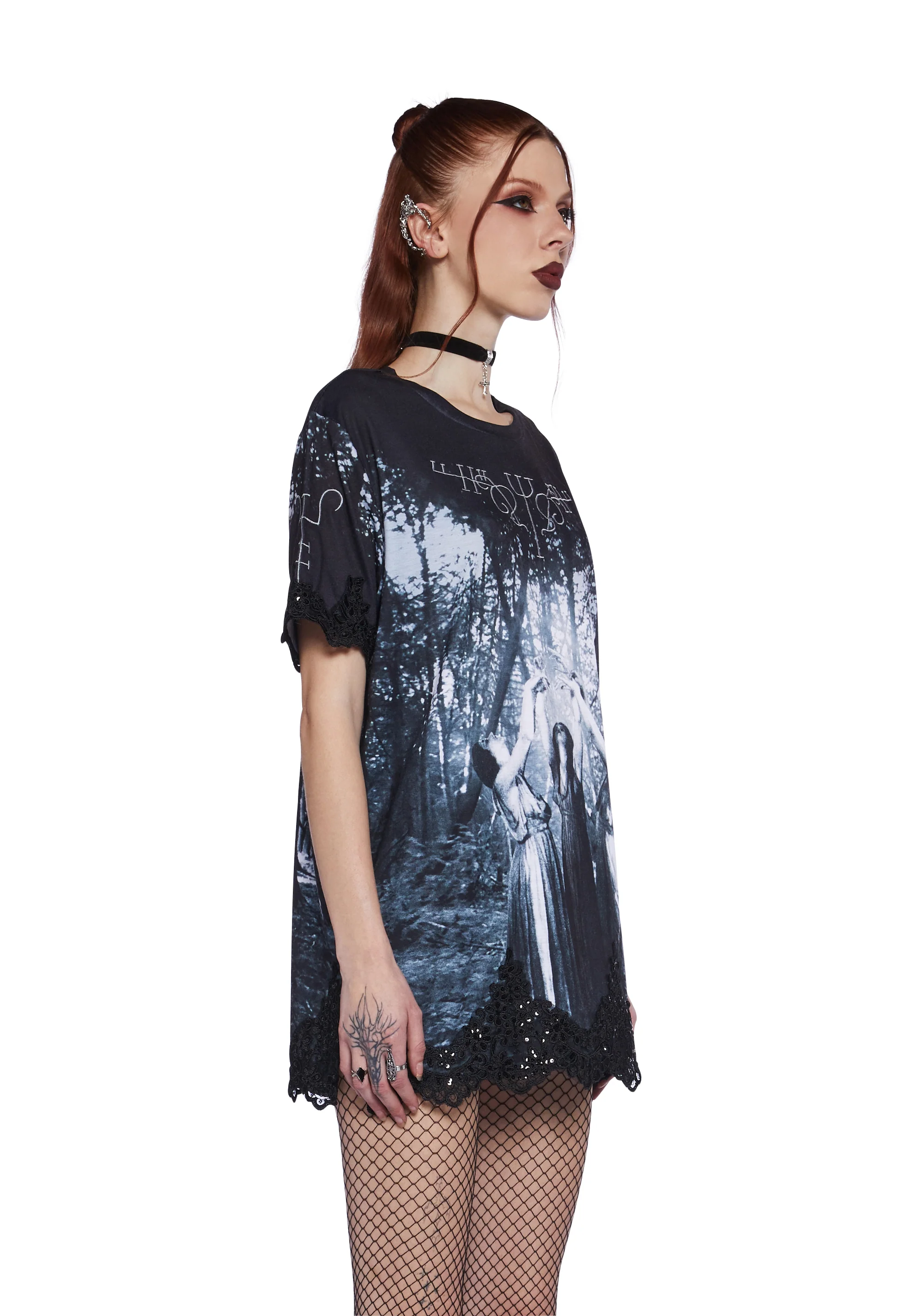 Moonlit Magic Shirt Dress - Image 4
