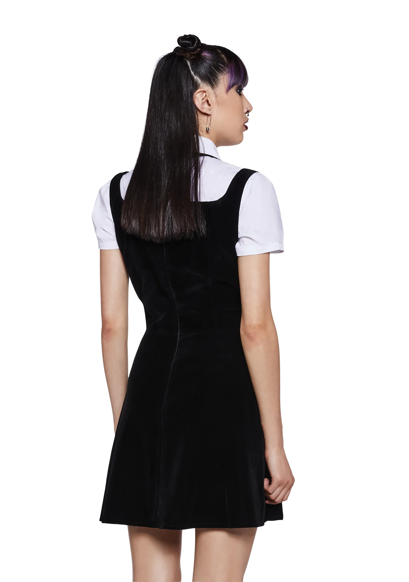 Moonlit Maven Mini Dress - Image 4