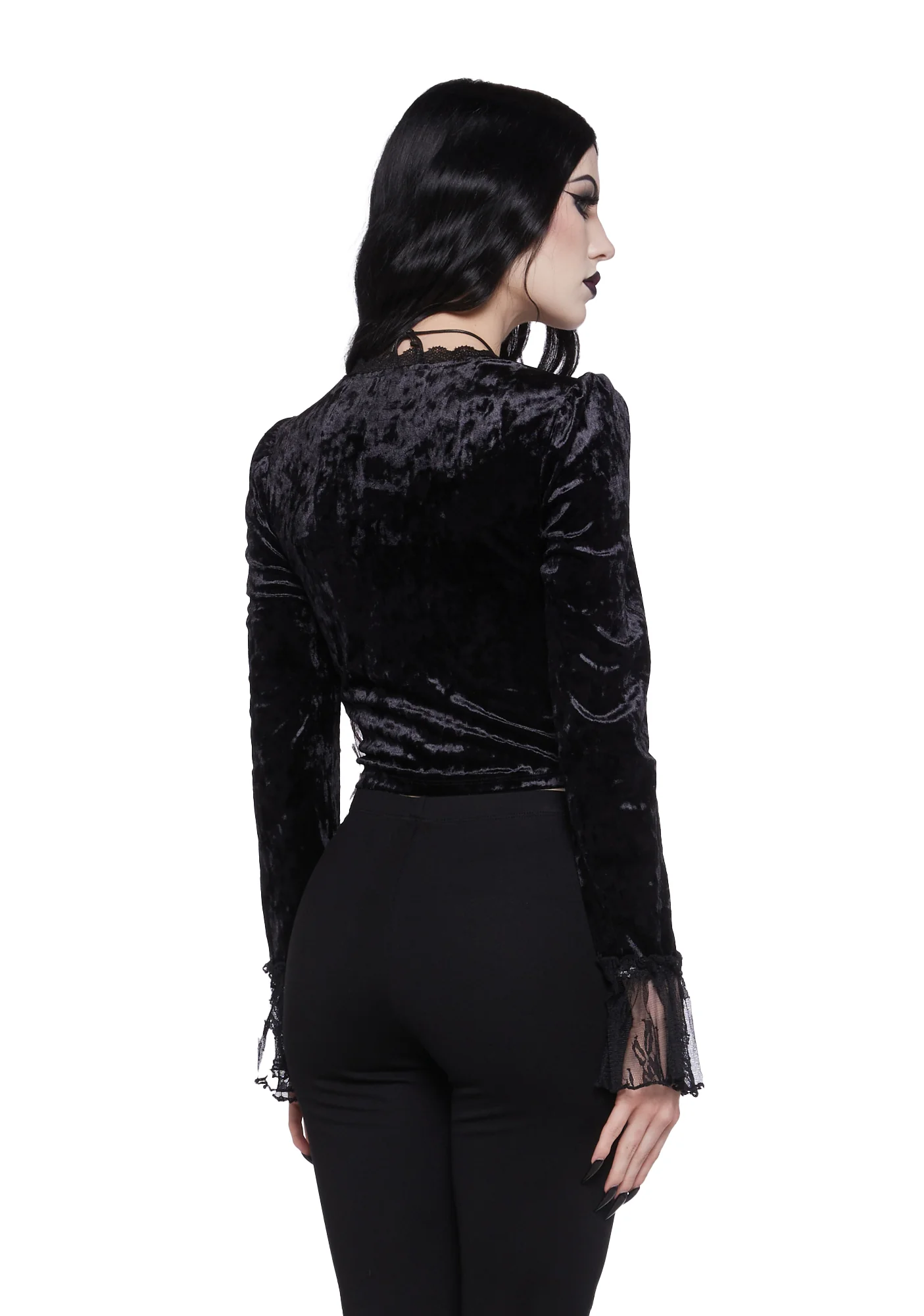 Moonlit Mingle Long Sleeve Top - Image 5