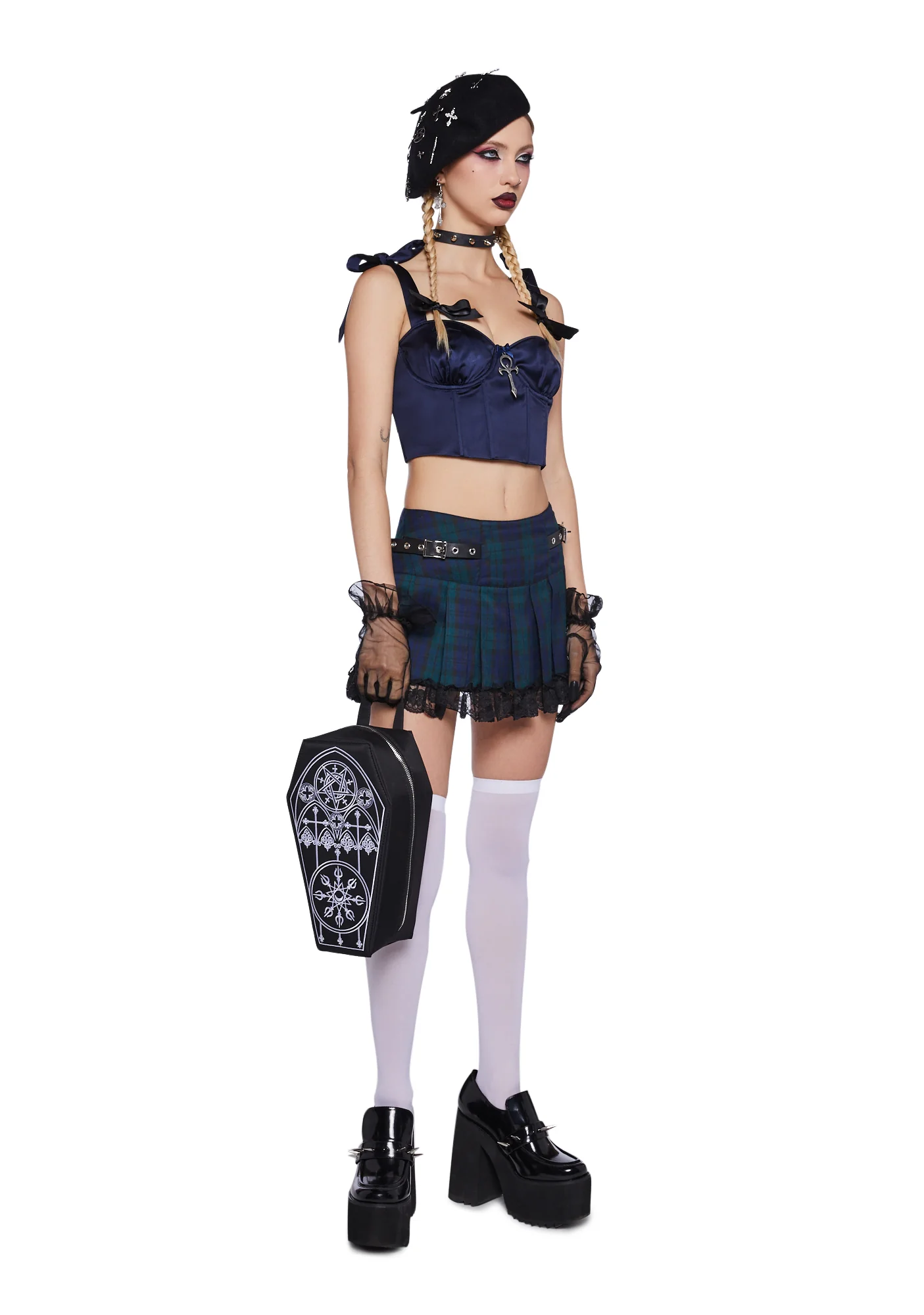 Moonlit Serenade Satin Corset - Image 2