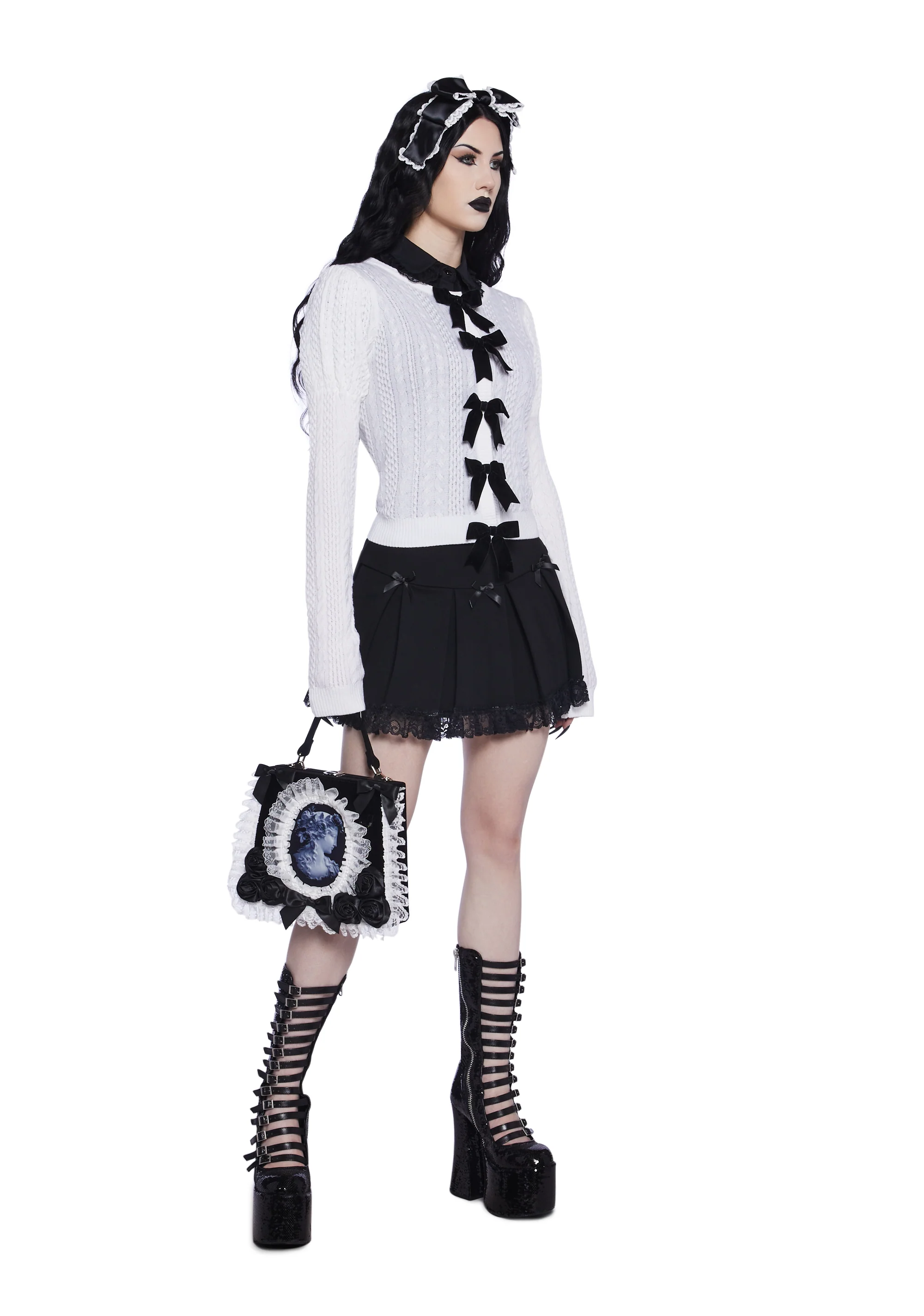 Moonlit Sweetness Knit Cardigan - Image 2