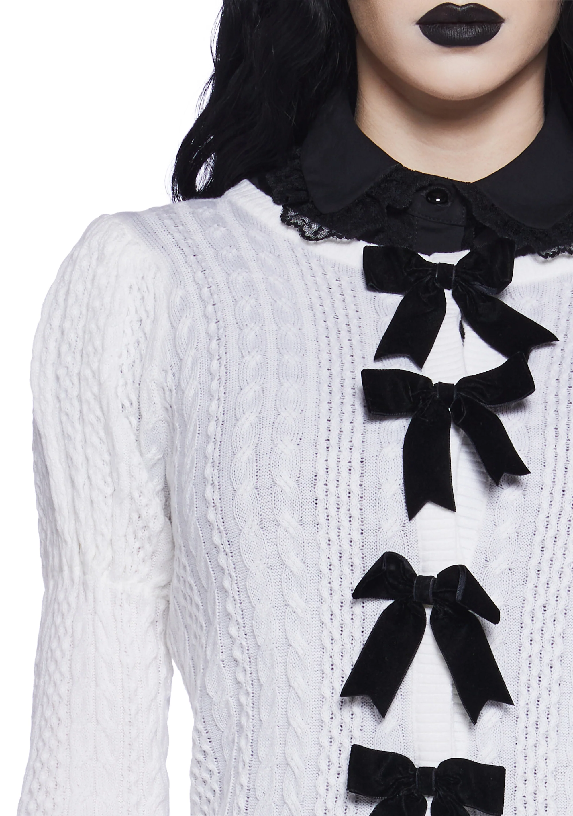 Moonlit Sweetness Knit Cardigan - Image 5