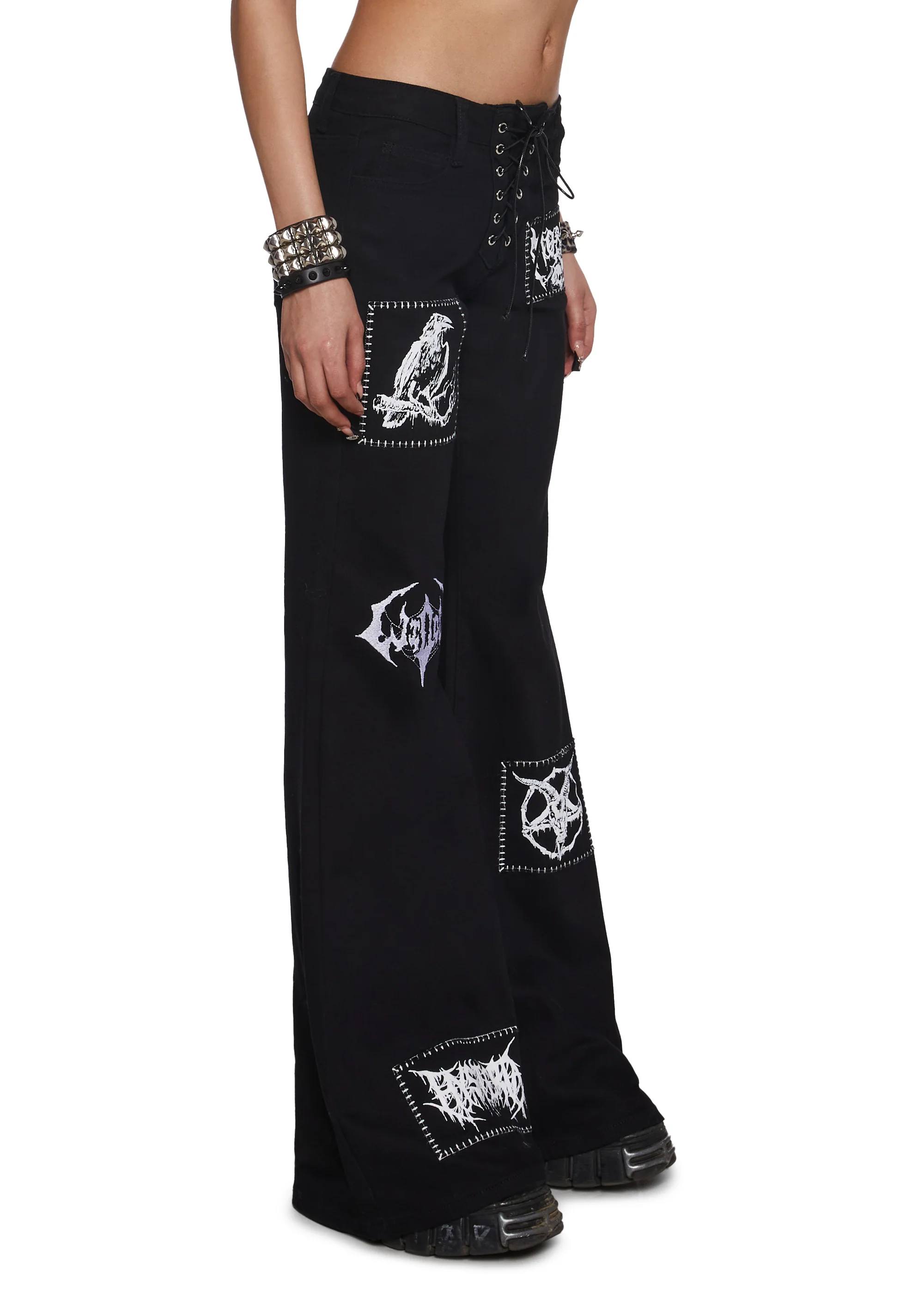 Morbid Curiosity Flare Pants - Image 3